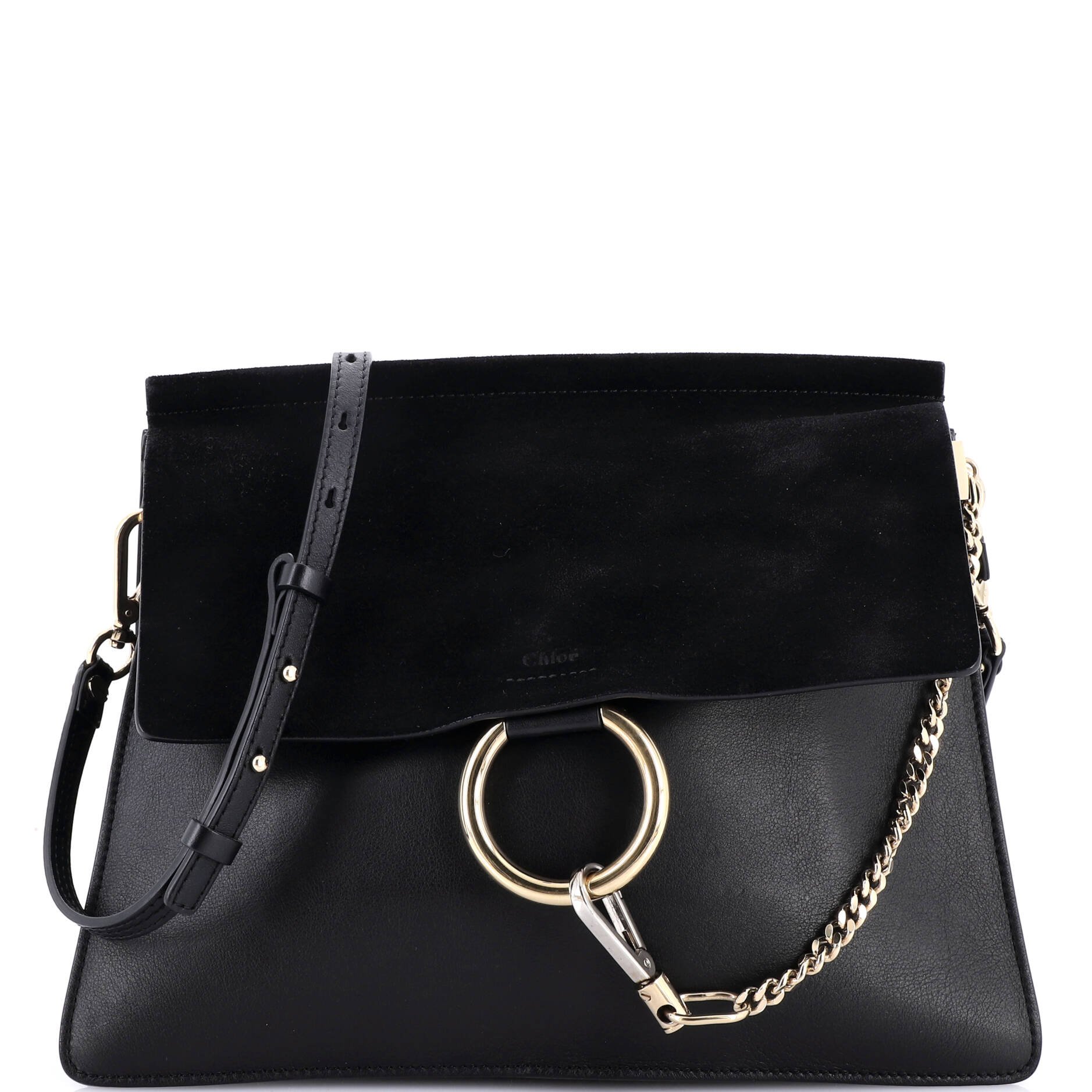 Chloe Faye Shoulder Bag Leather Medium
