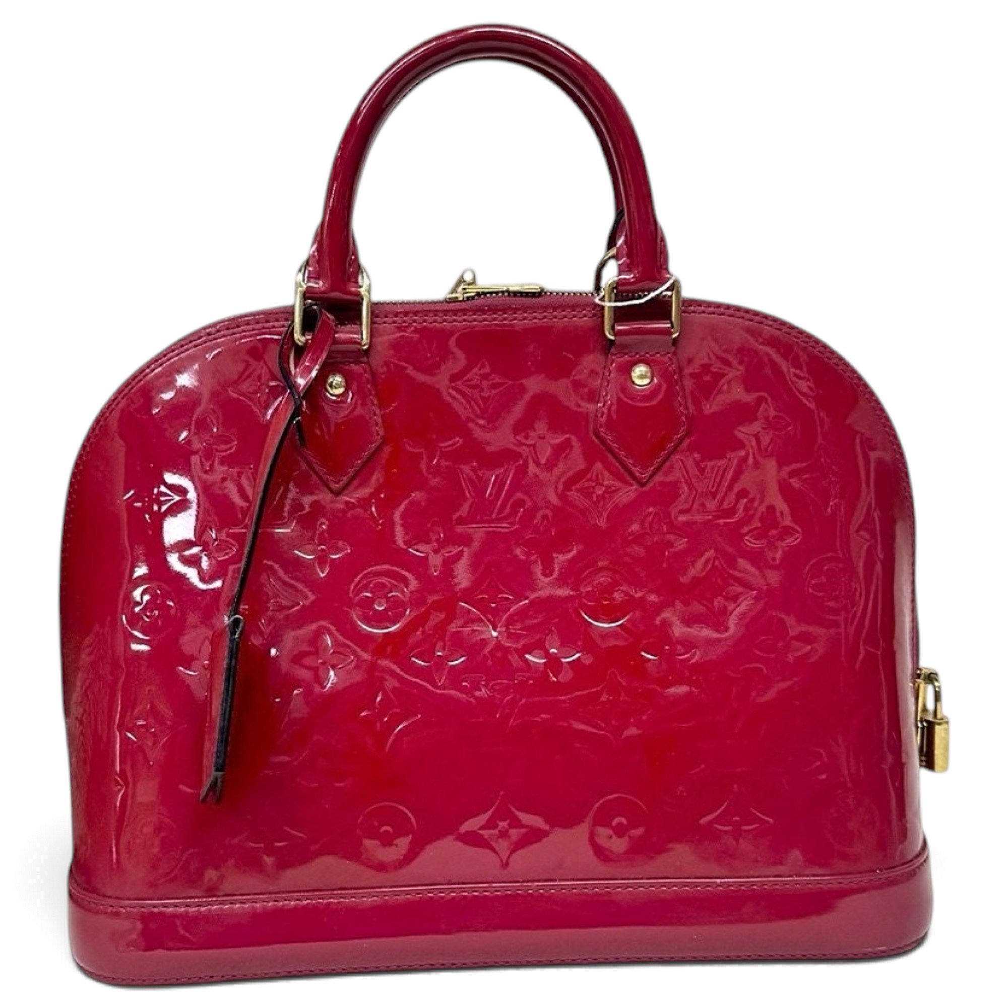 Alma patent leather handbag