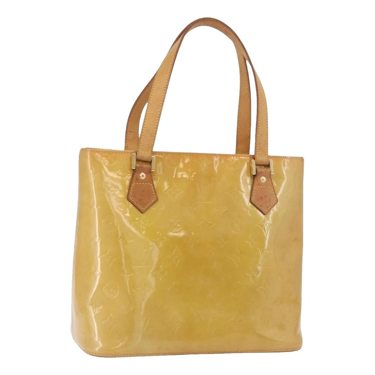 Houston patent leather handbag