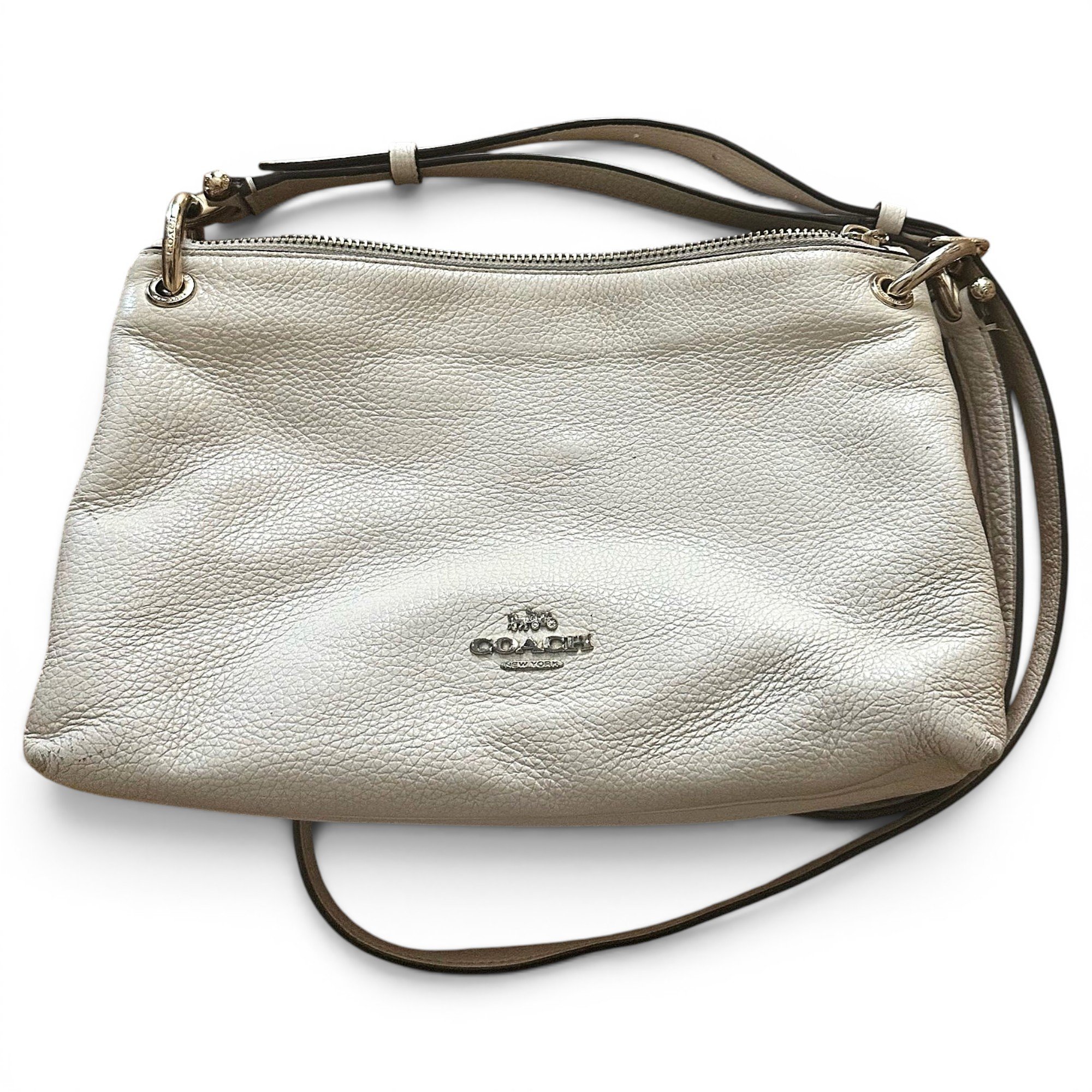 Leather crossbody bag