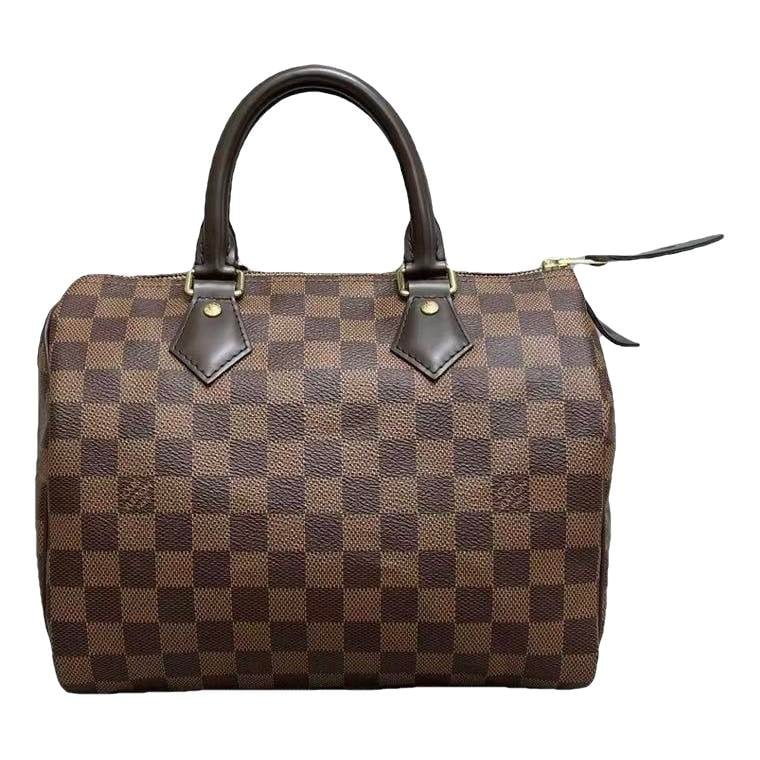 Speedy leather handbag