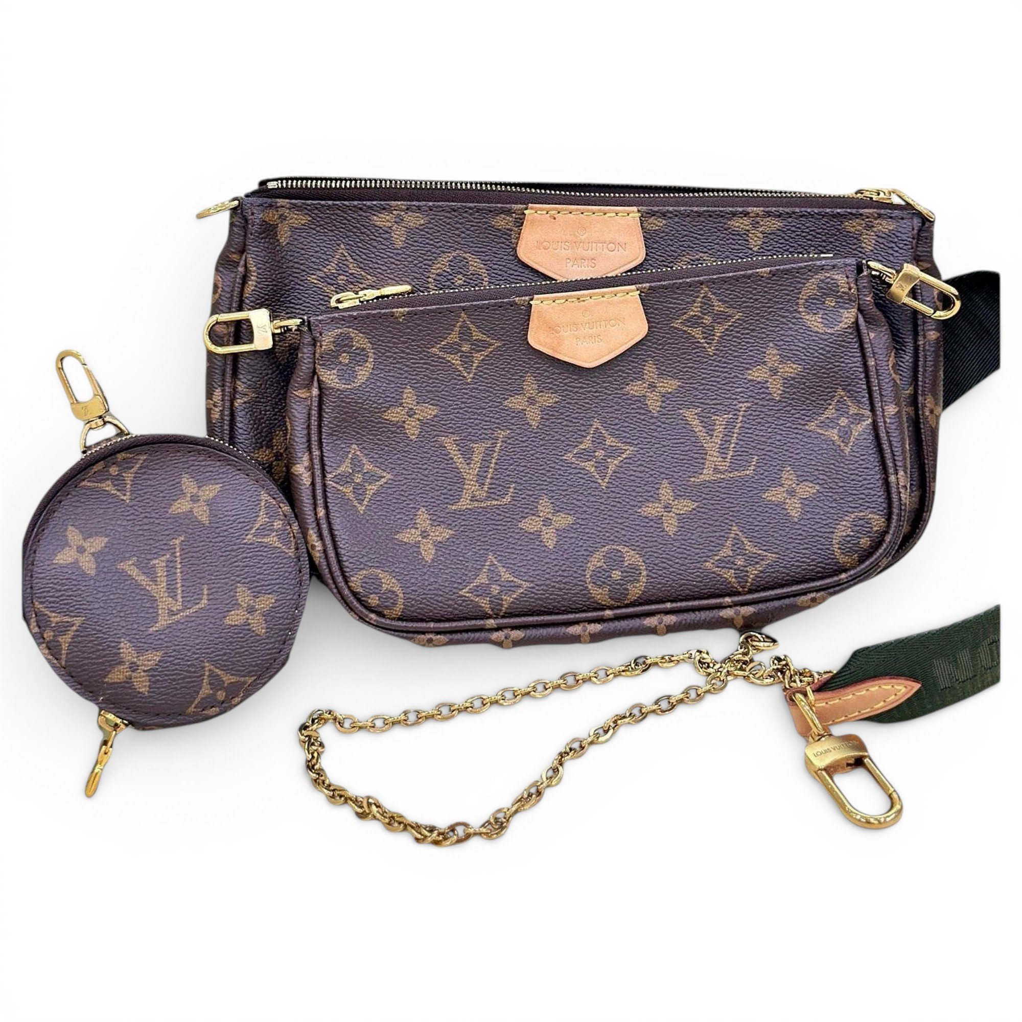 Multi Pochette Accessoires leather crossbody bag