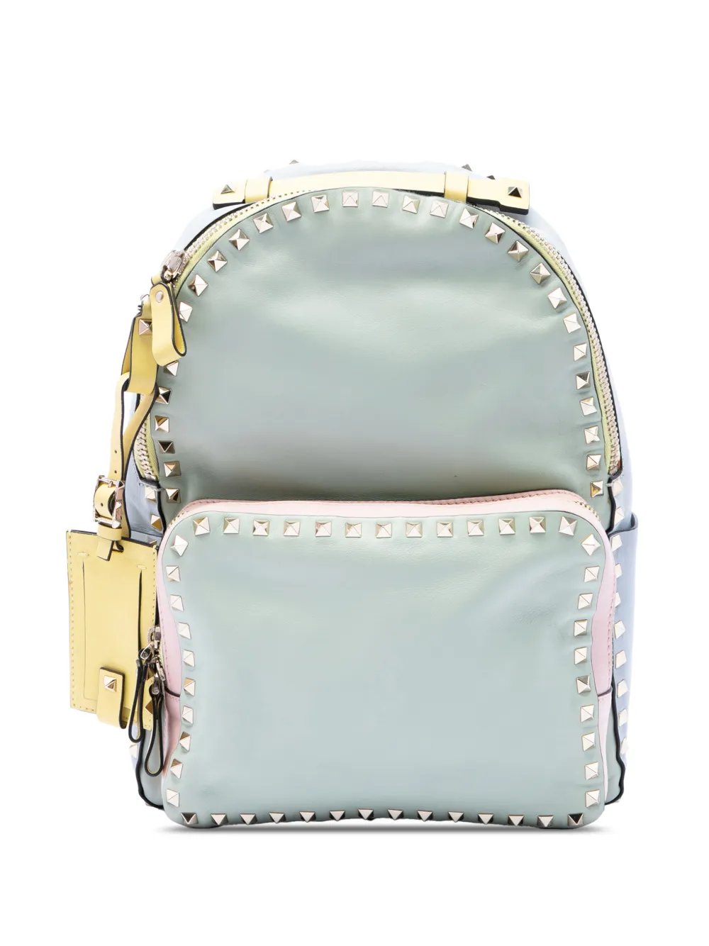 Valentino Garavani 2000-2017 Medium Calfskin Watercolor Rockstud backpack