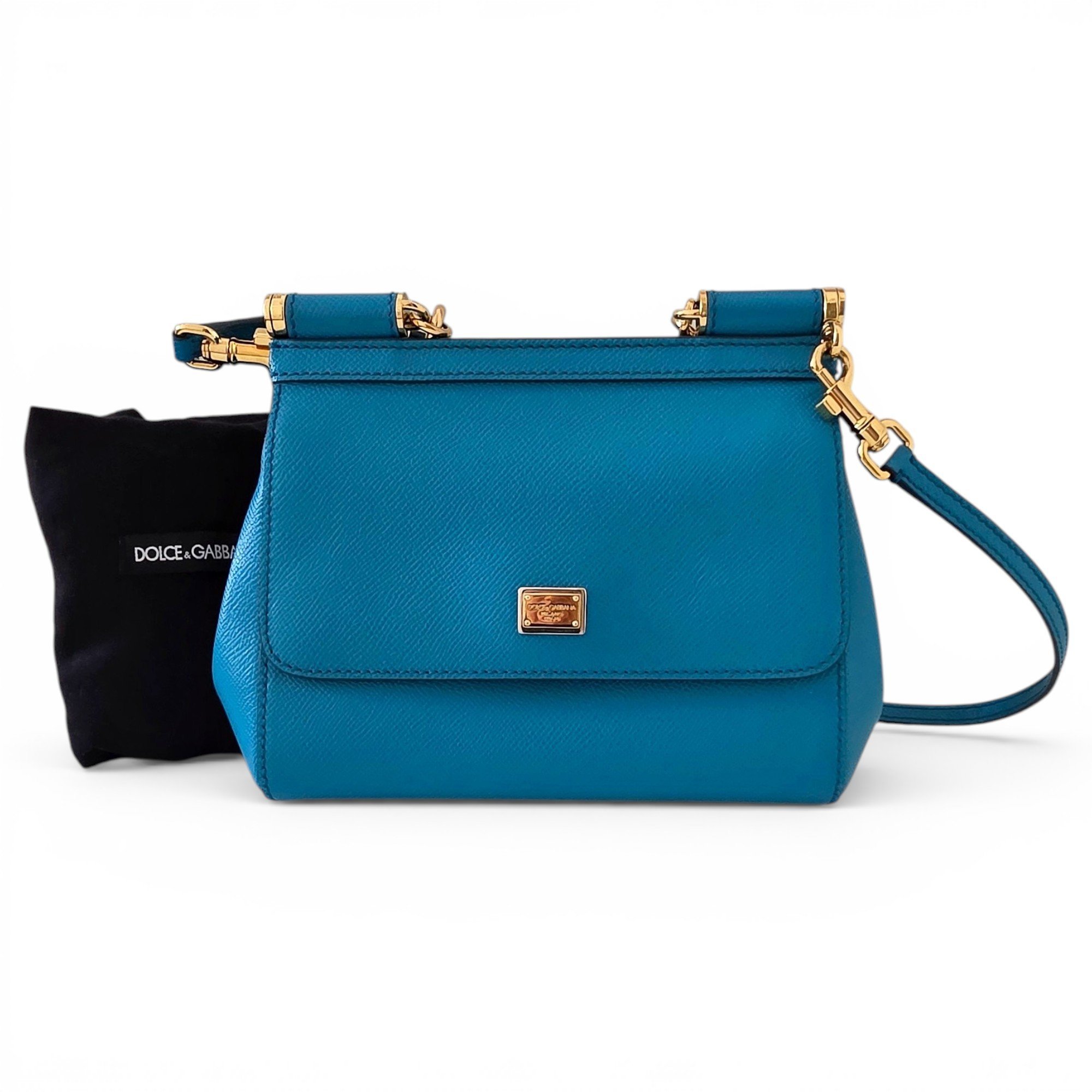 Dolce & Gabbana Sicily leather handbag