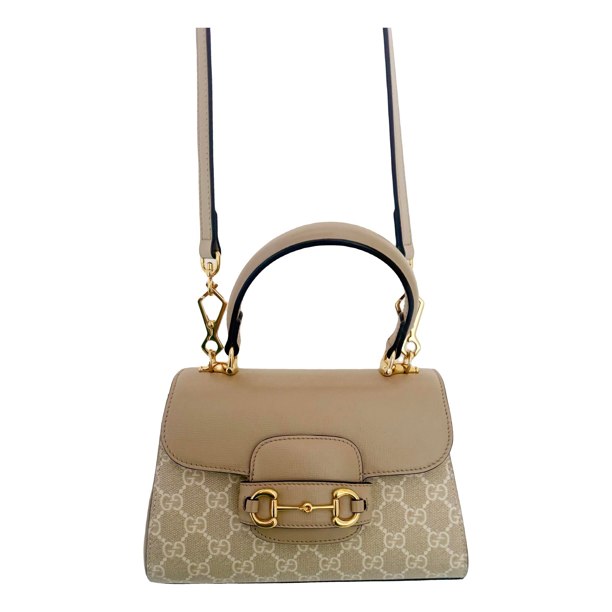Handle Horsebit 1955 leather crossbody bag