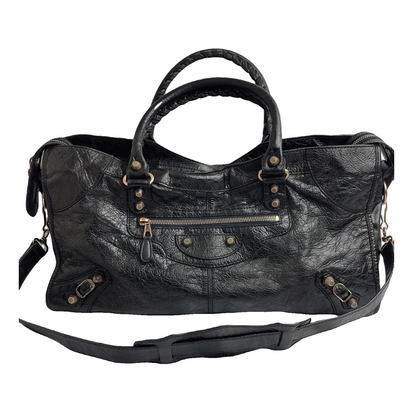 Balenciaga City leather handbag