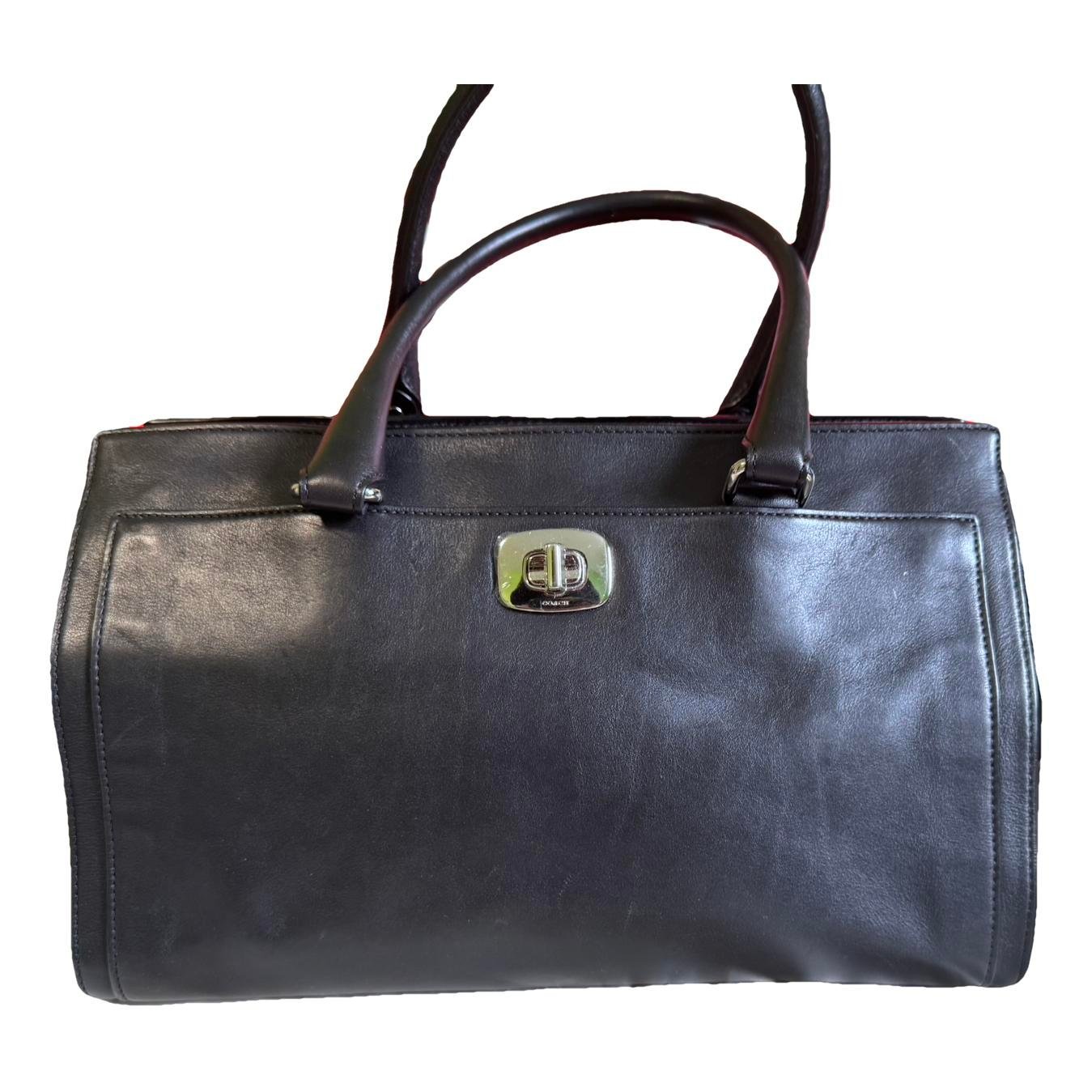 Leather satchel