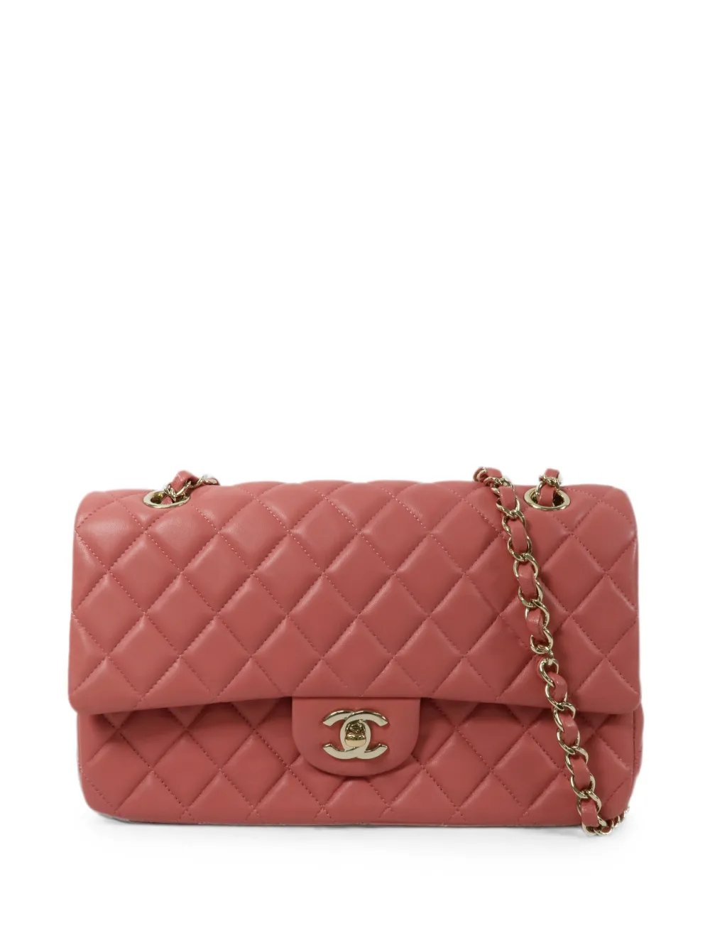 CC turn-lock quilted shoulder bag