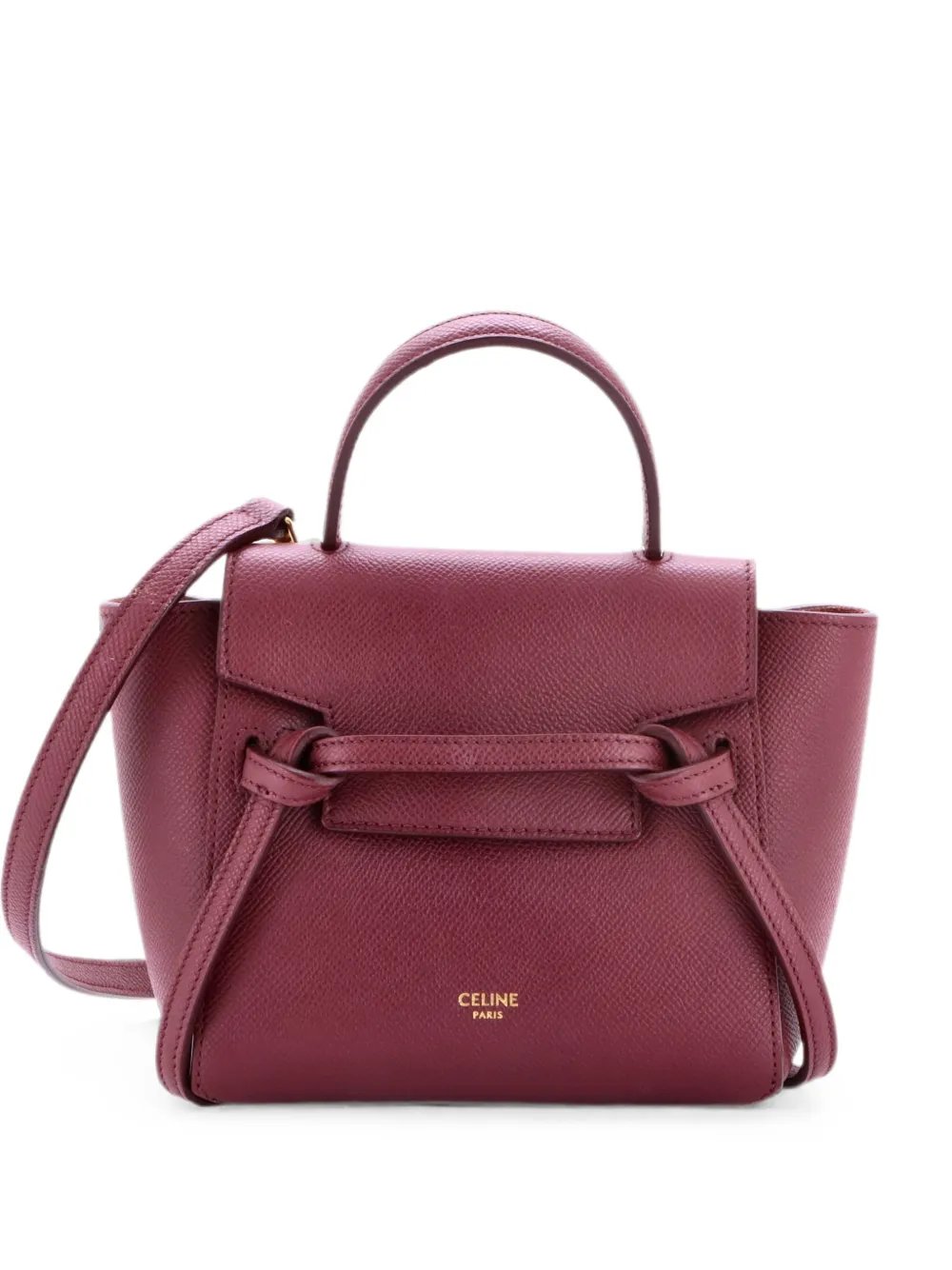 Belt Bag Textured Leather Pico shoulder bag