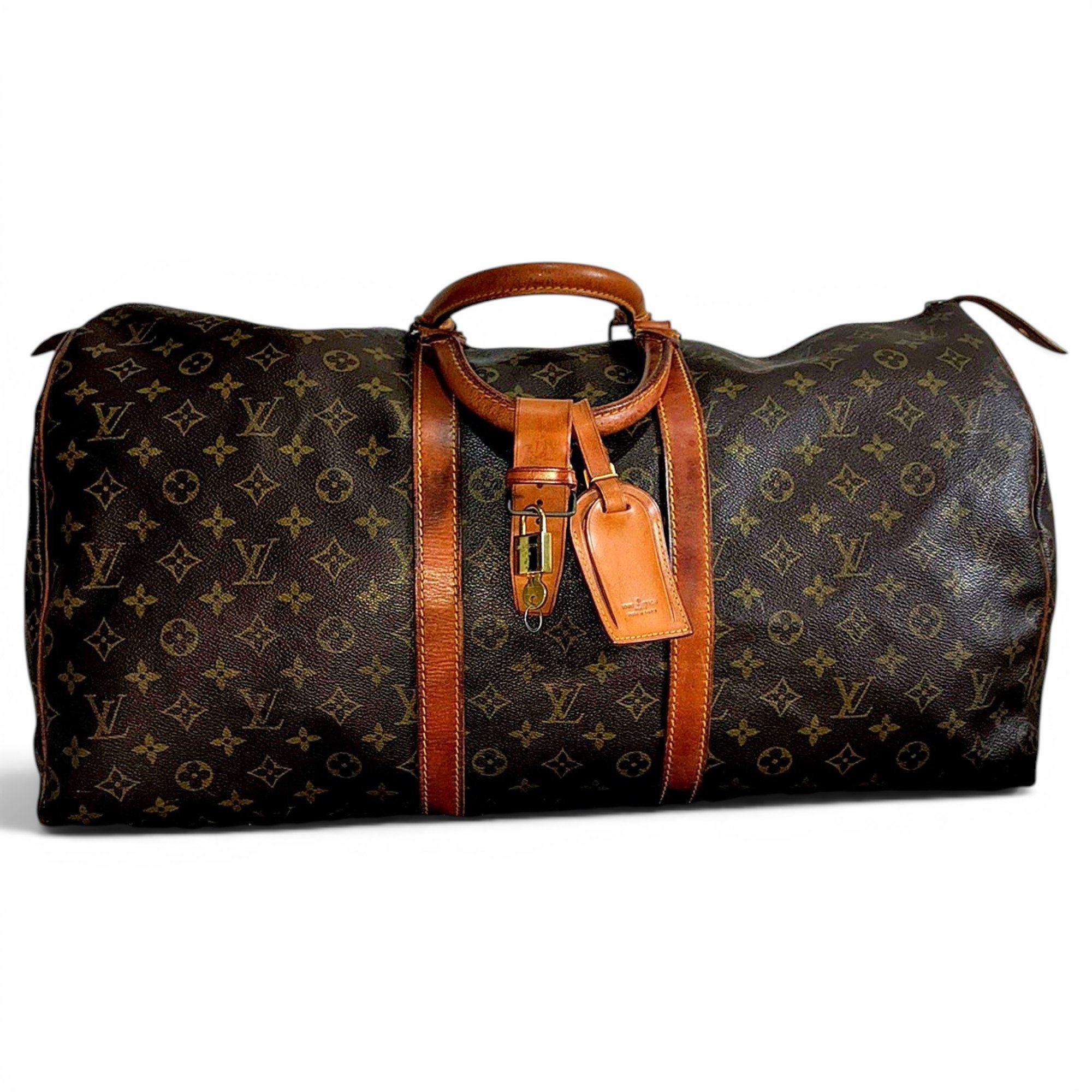 Keepall leather 48h bag