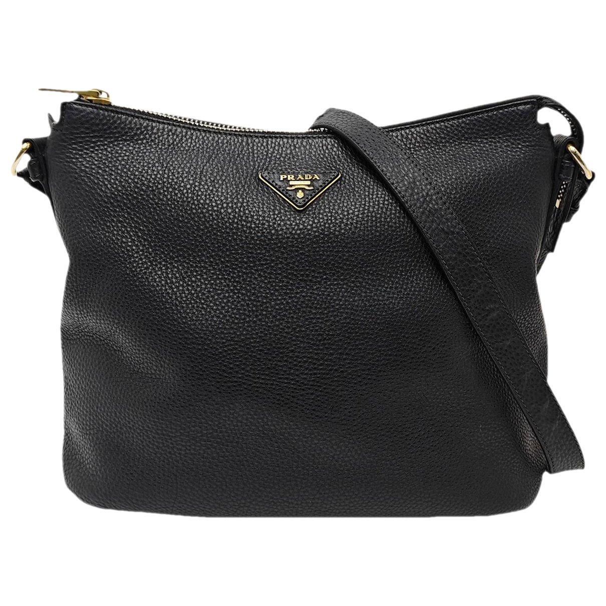 Leather crossbody bag