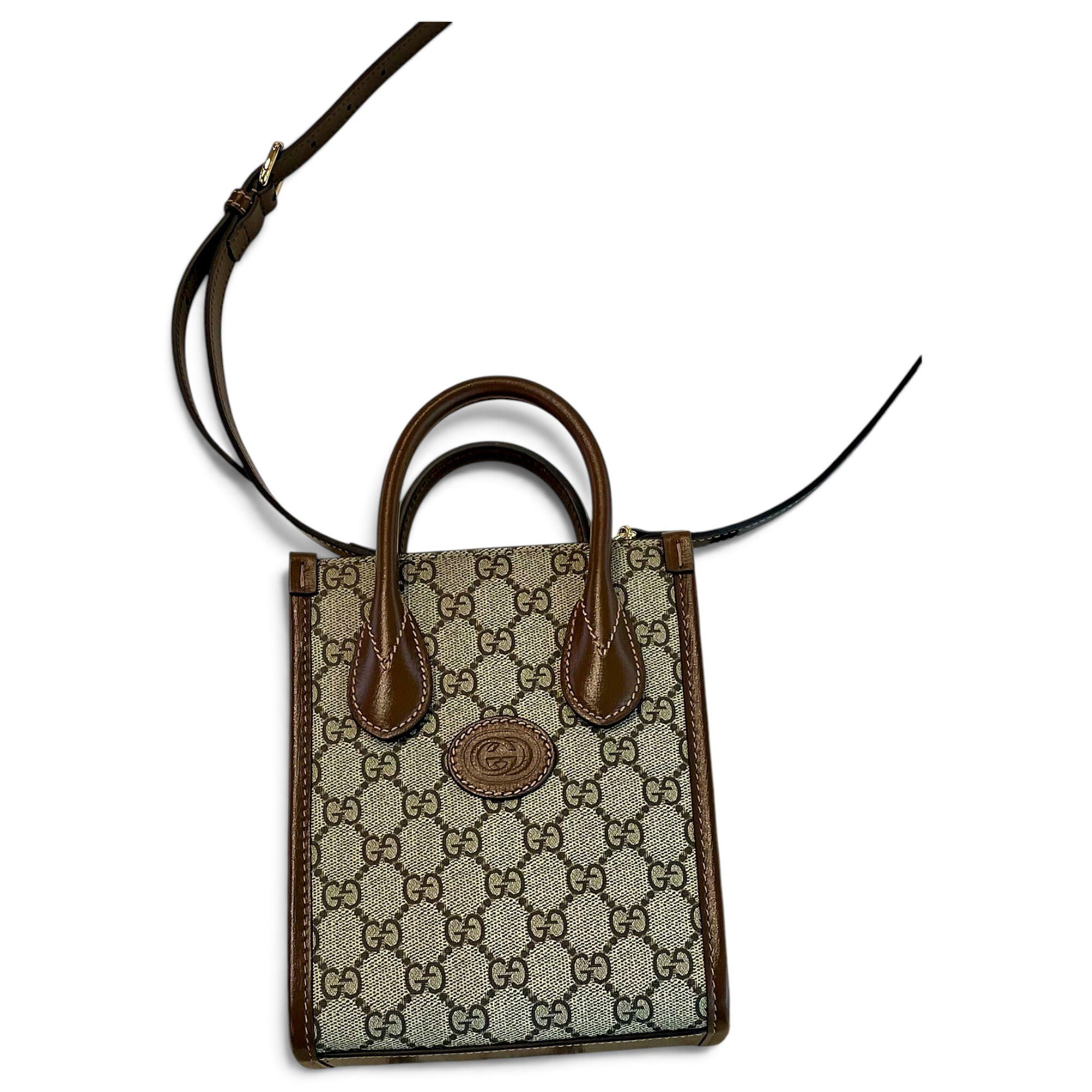 Gucci Ophidia GG Supreme leather mini bag