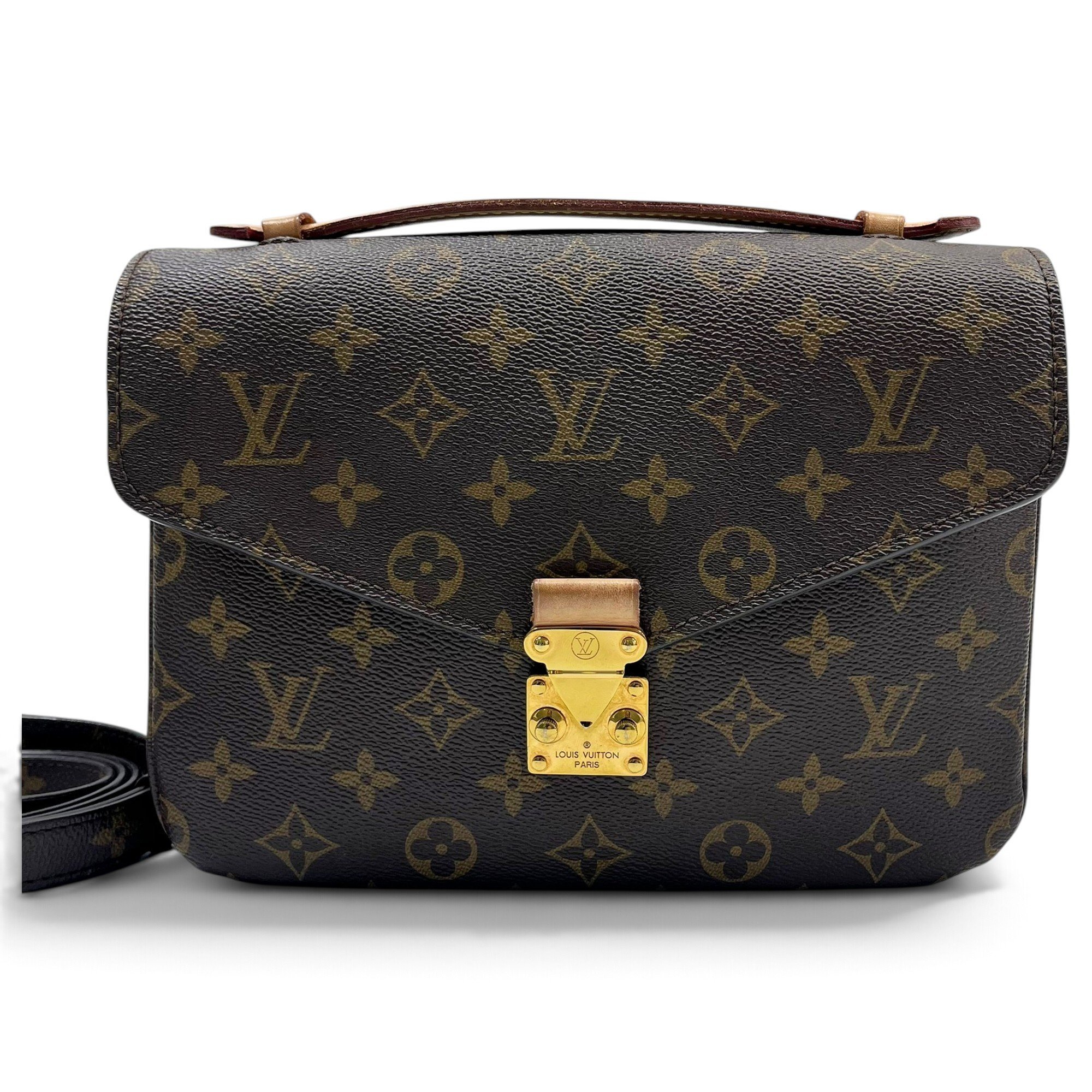 Metis leather handbag