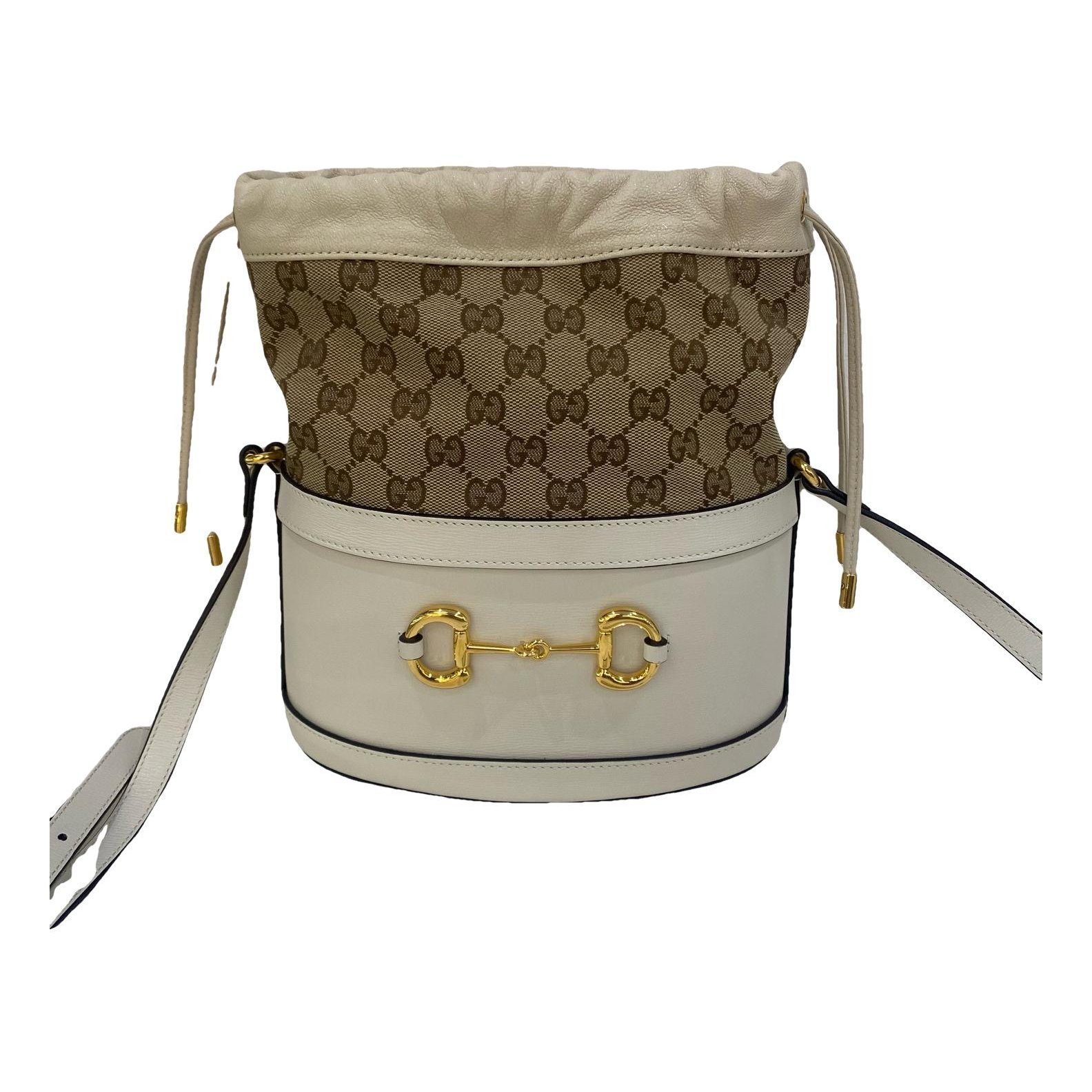 Horsebit 1955 Bucket leather handbag