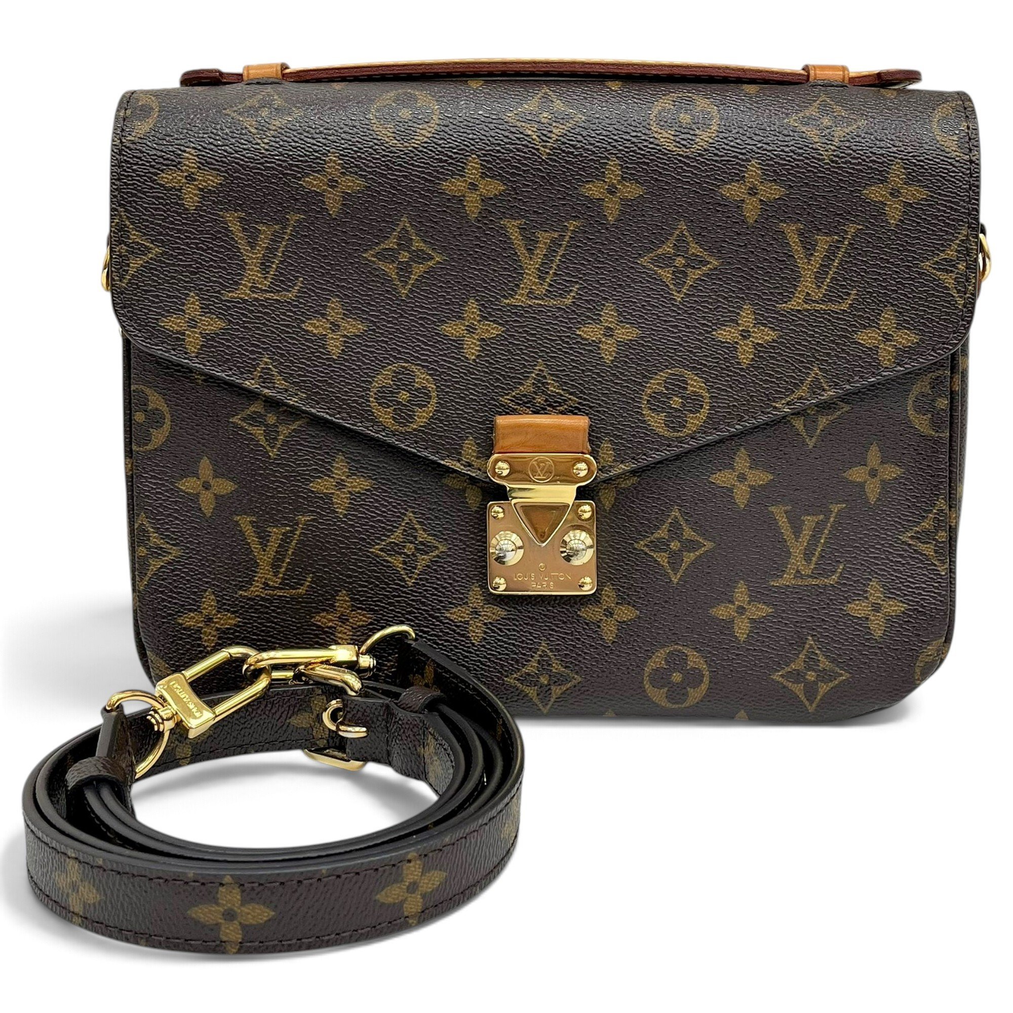Metis leather handbag