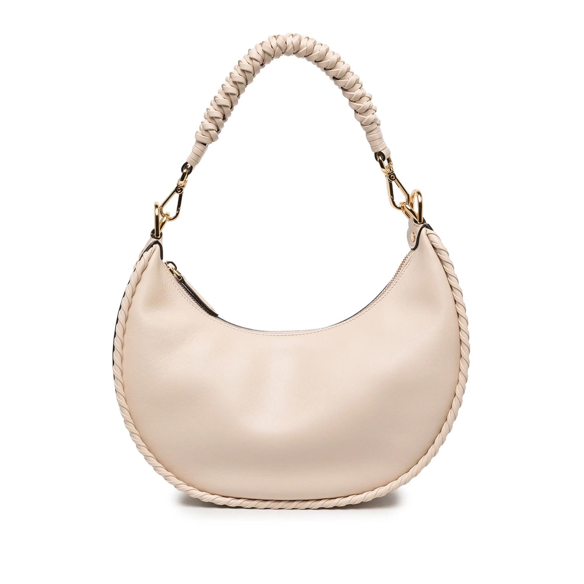 Fendigraphy pony-style calfskin handbag