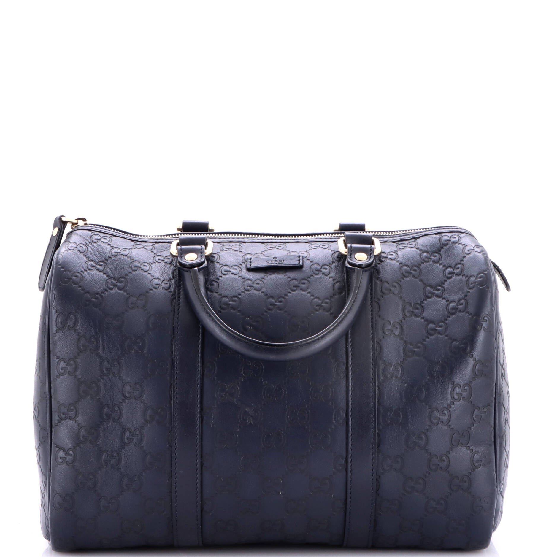 Joy Boston Bag Guccissima Leather Medium