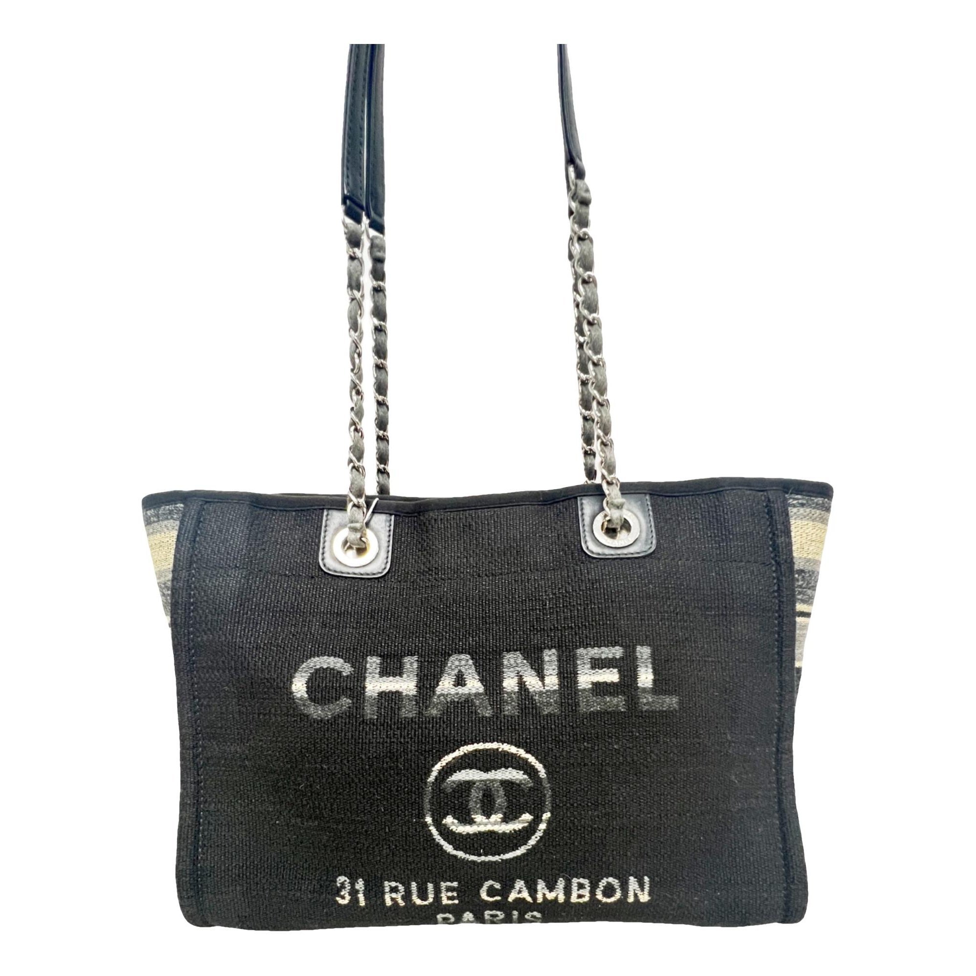 Deauville Chain cloth tote