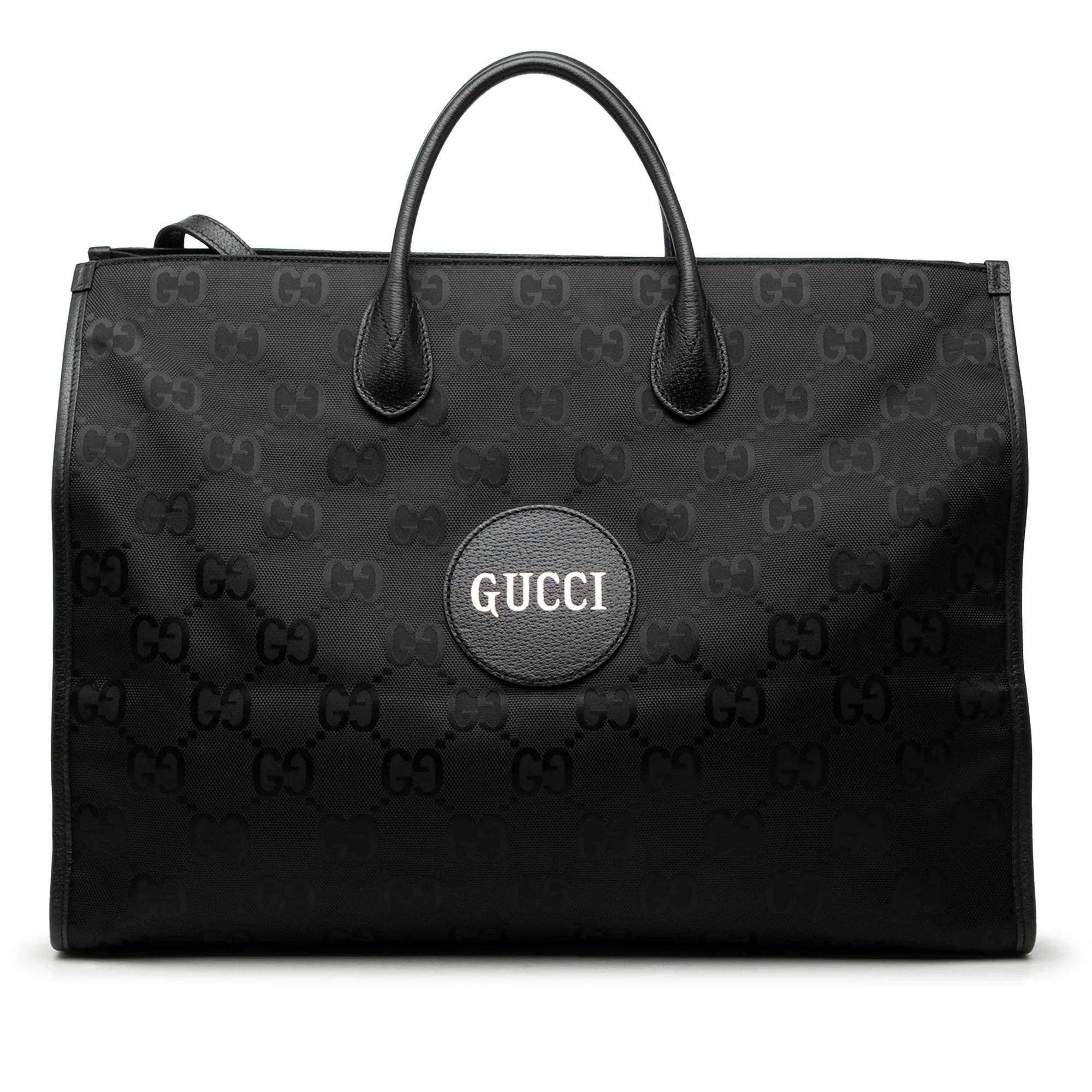Gucci B leather satchel