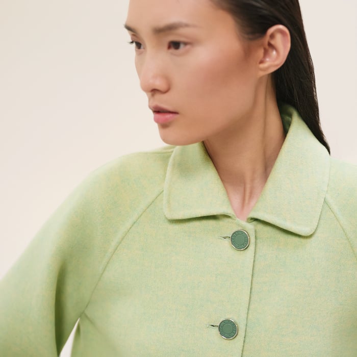 Vert Tendre Cashmere Jacket