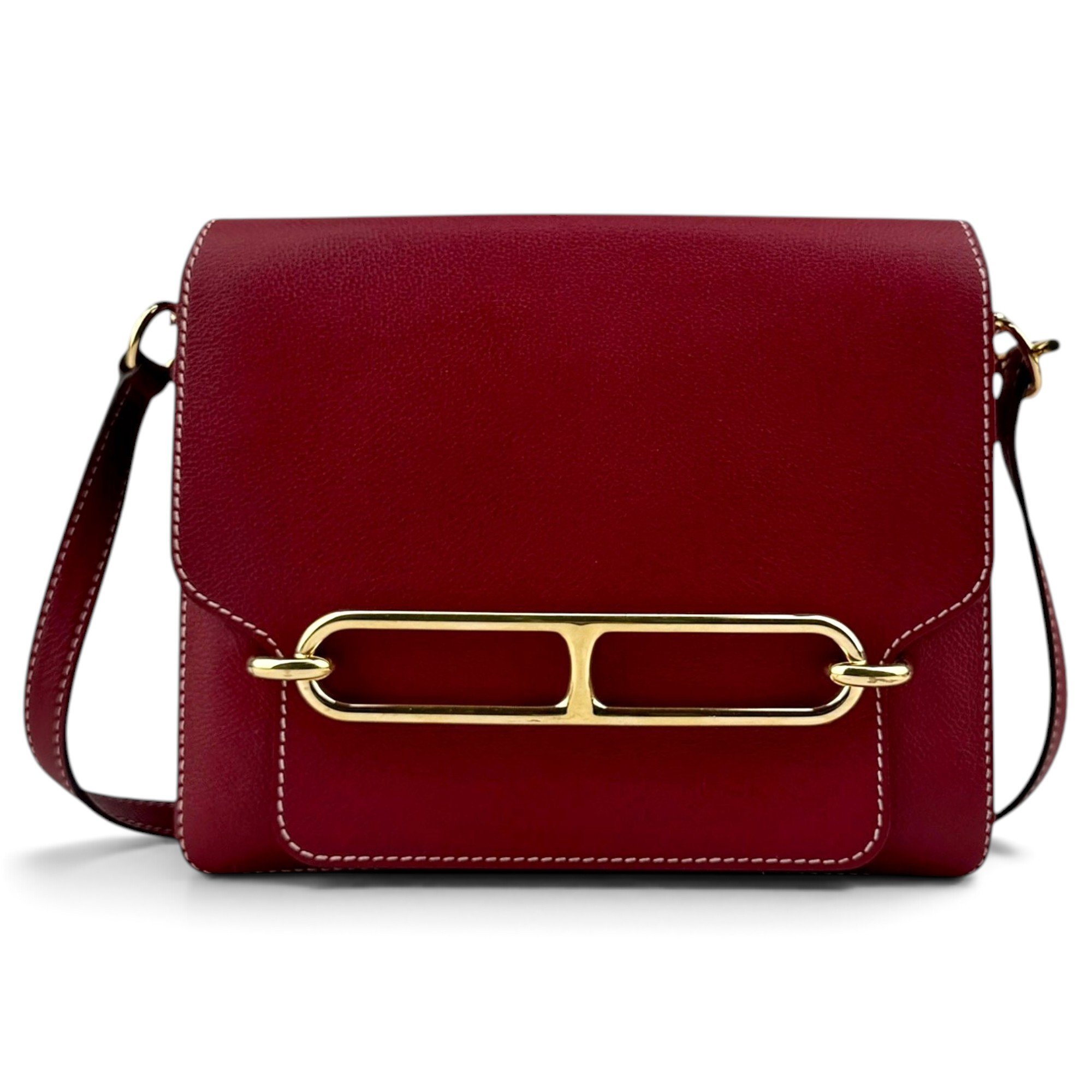 Roulis leather crossbody bag