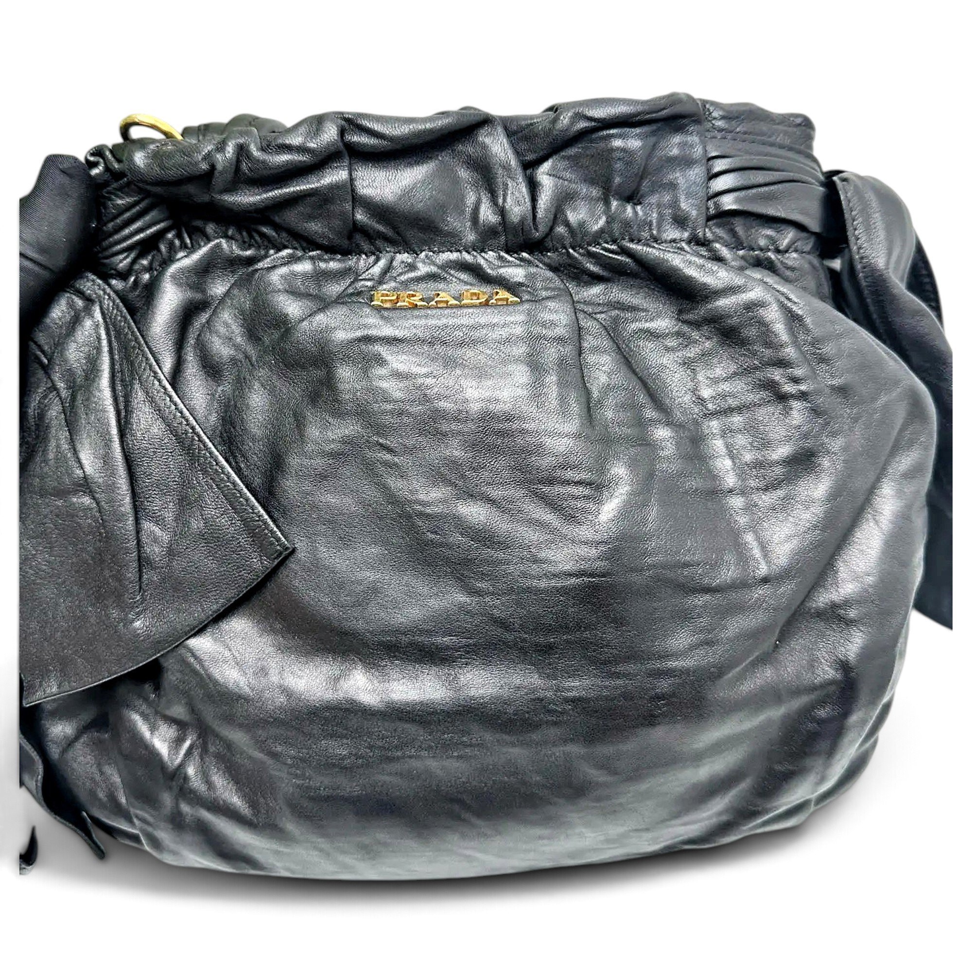 Leather crossbody bag