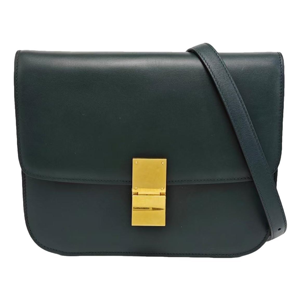 Classic leather handbag