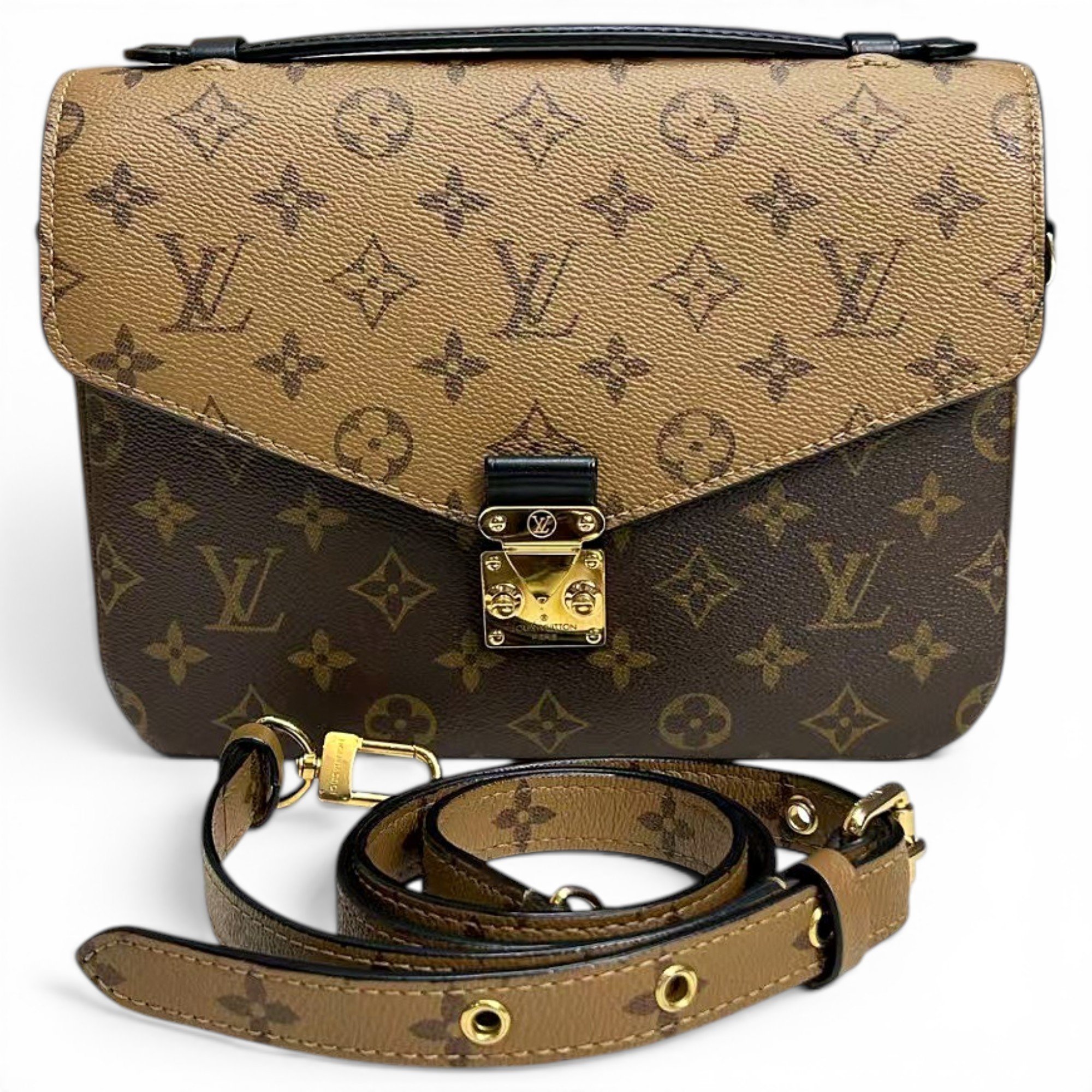 Metis leather handbag