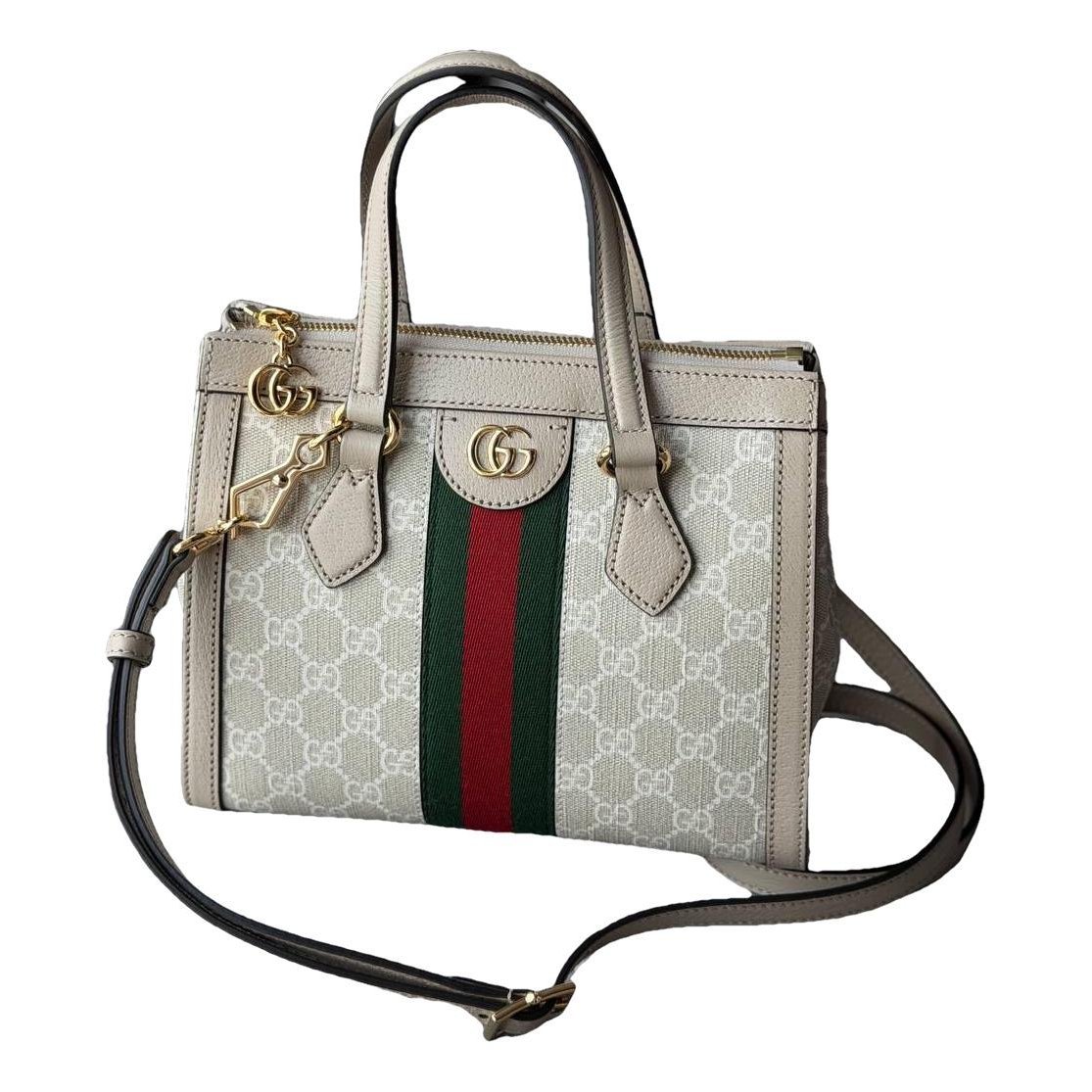 Ophidia Top Handle cloth handbag