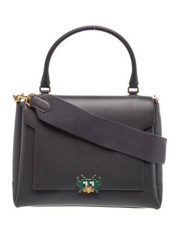 Leather Top Handle Bag