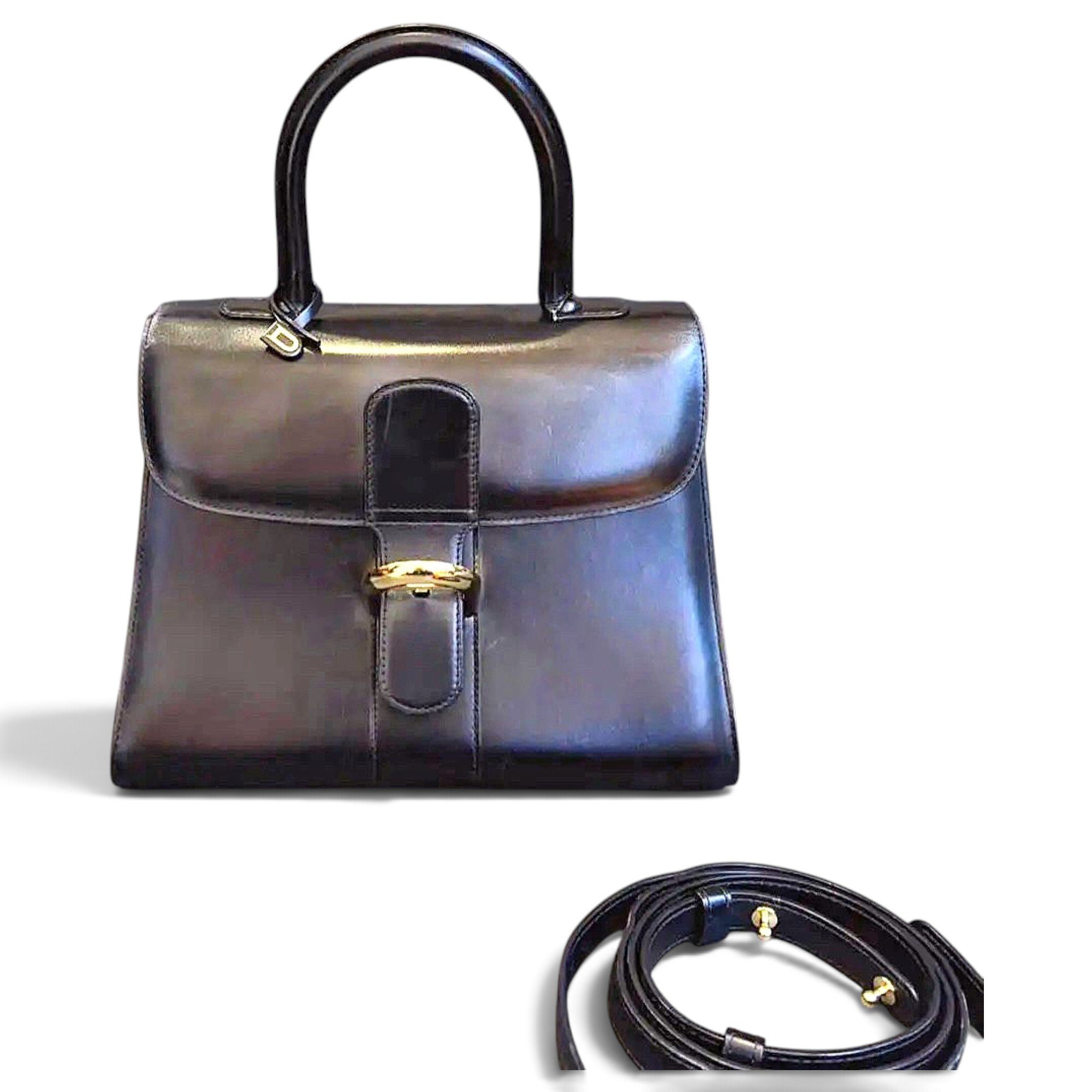 Brillant leather handbag