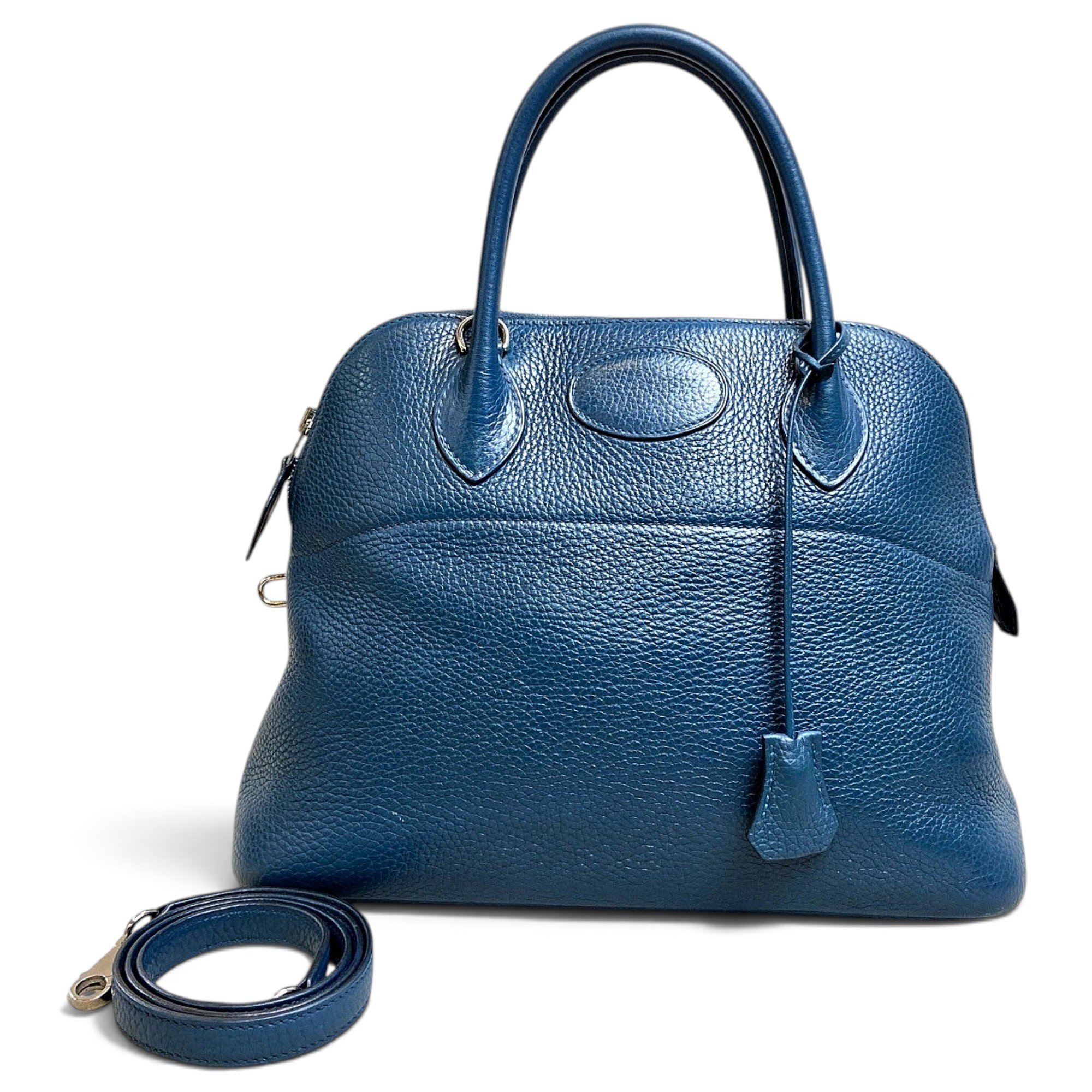 Bolide leather handbag