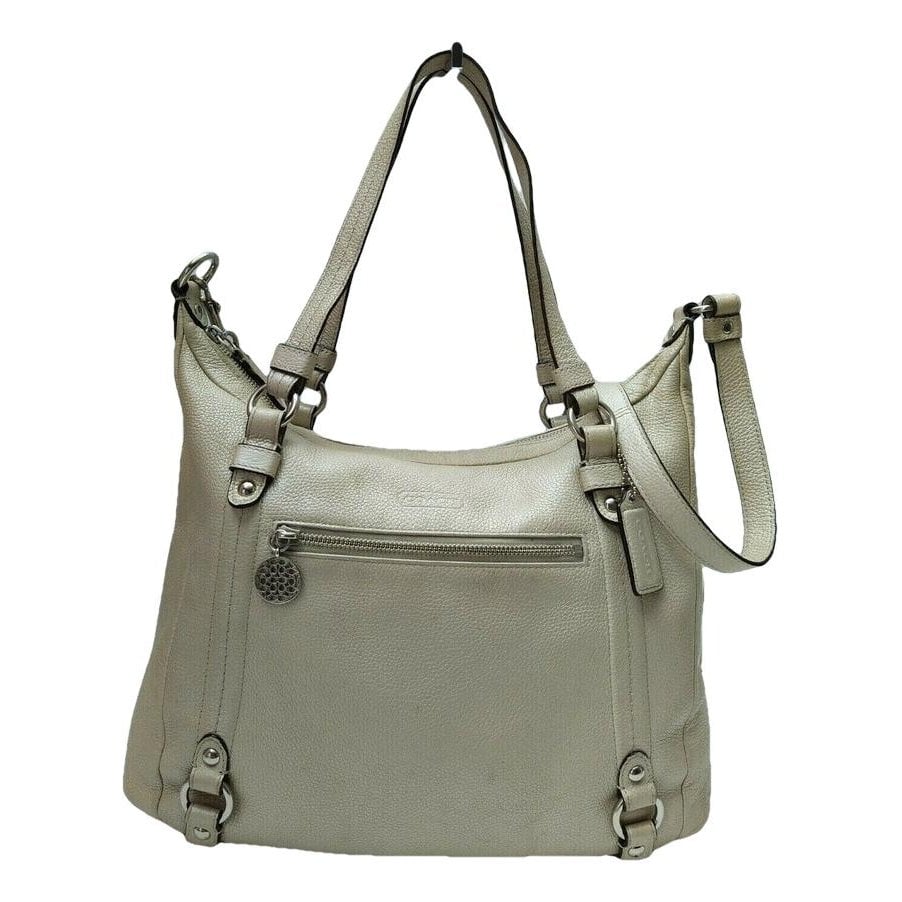 Leather tote