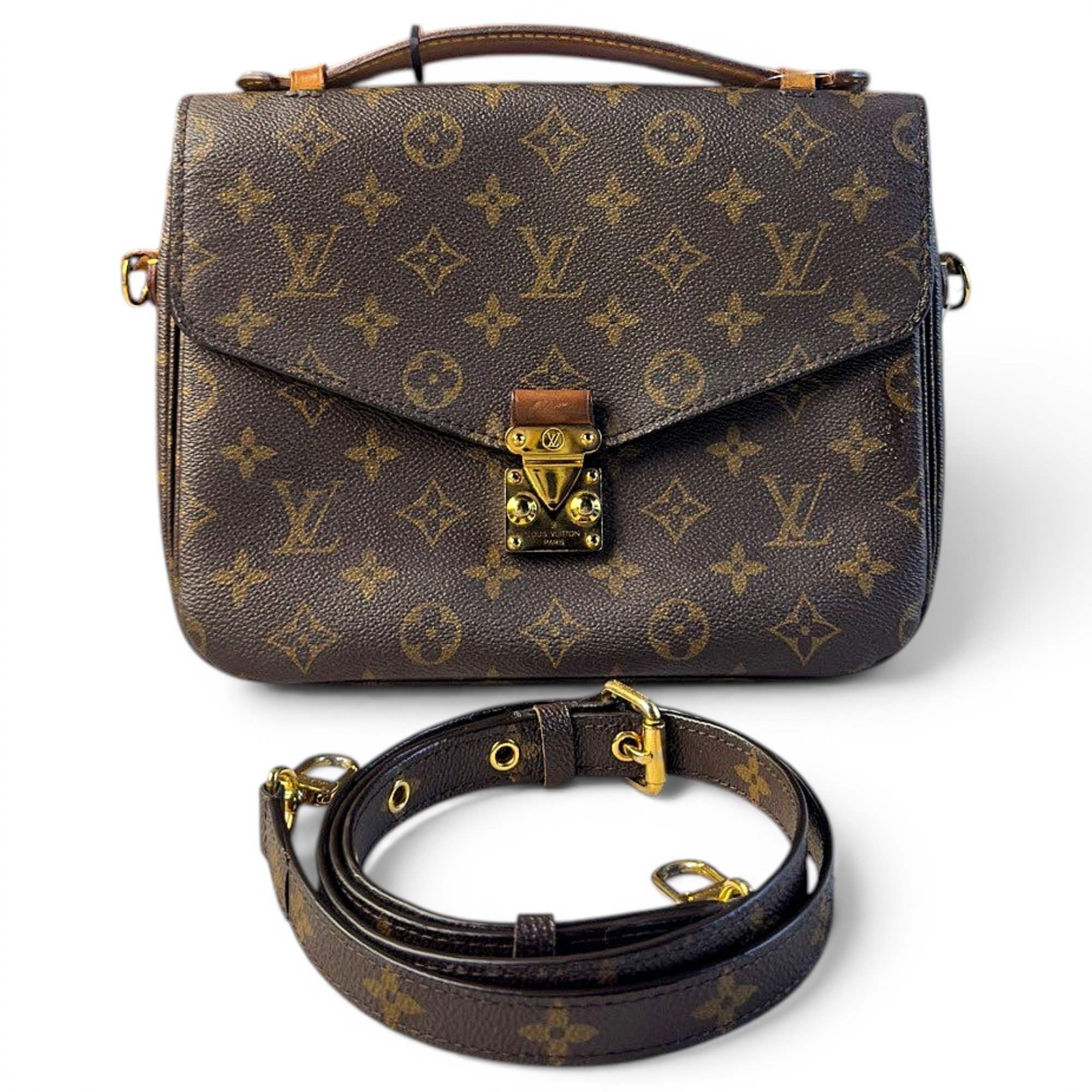 Metis leather handbag