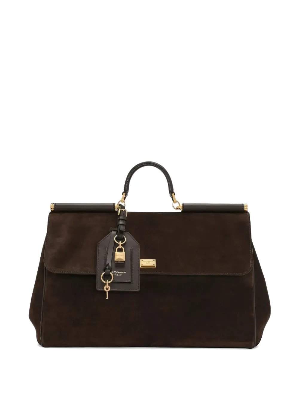 My Sicily suede tote bag