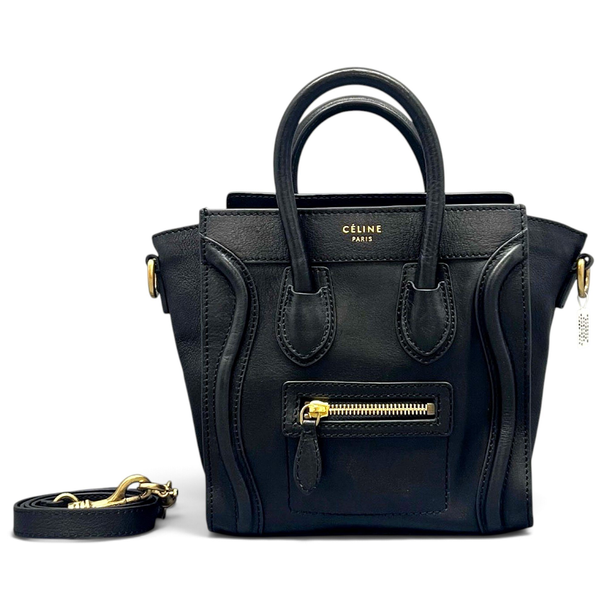 Nano Luggage leather handbag