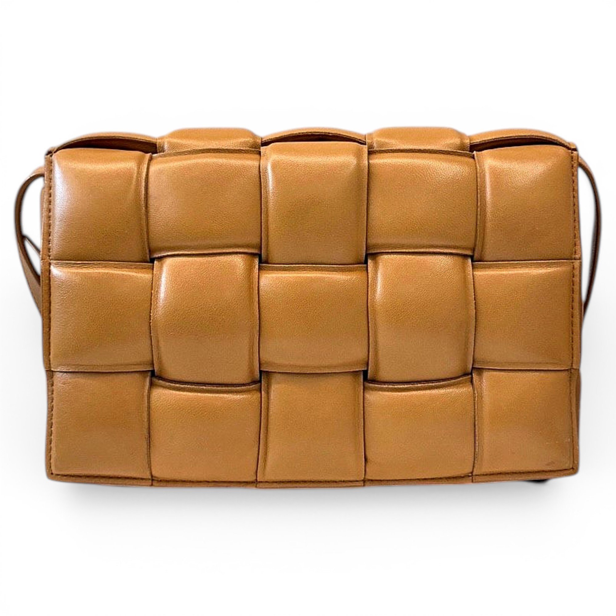 Cassette Padded leather handbag