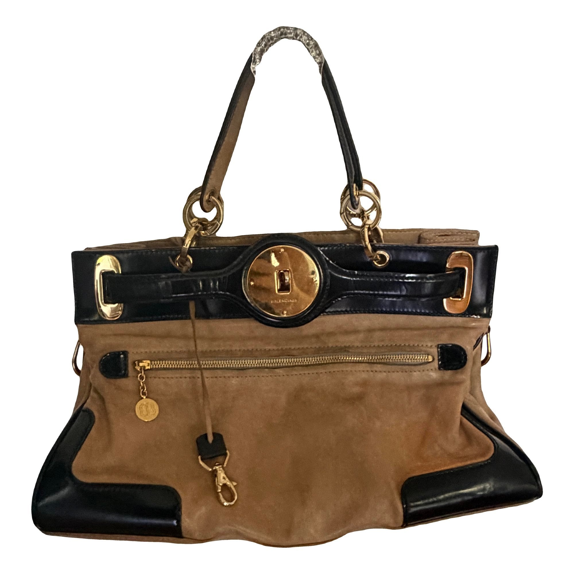 Leather handbag
