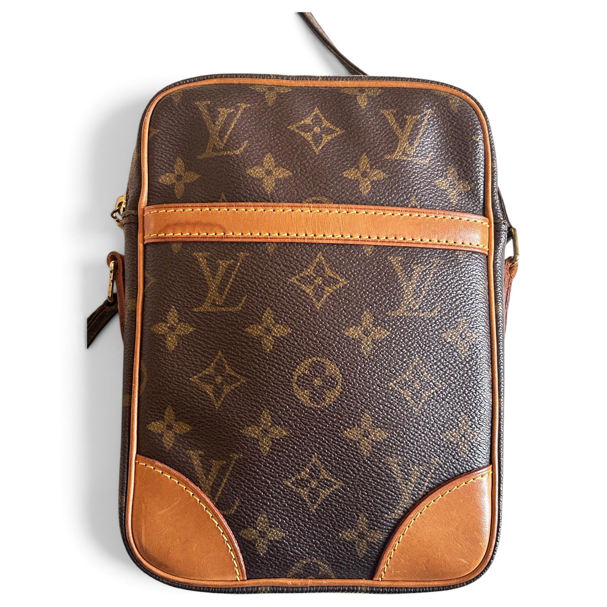 Leather crossbody bag
