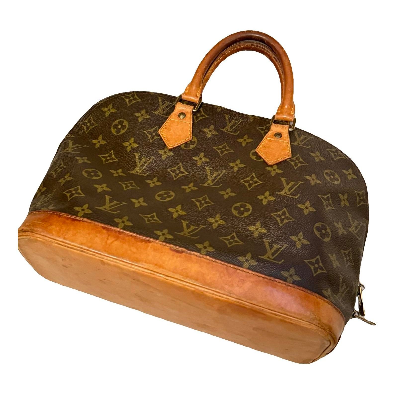 Alma leather handbag
