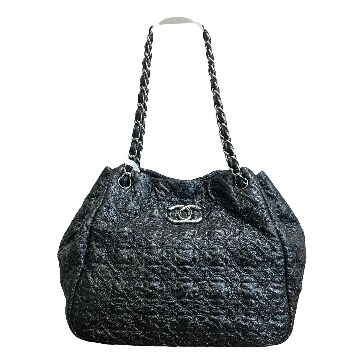Leather tote