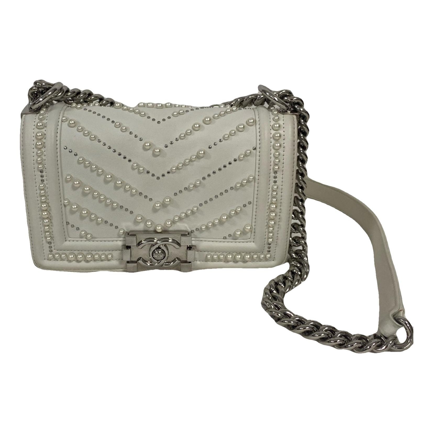 Boy leather crossbody bag