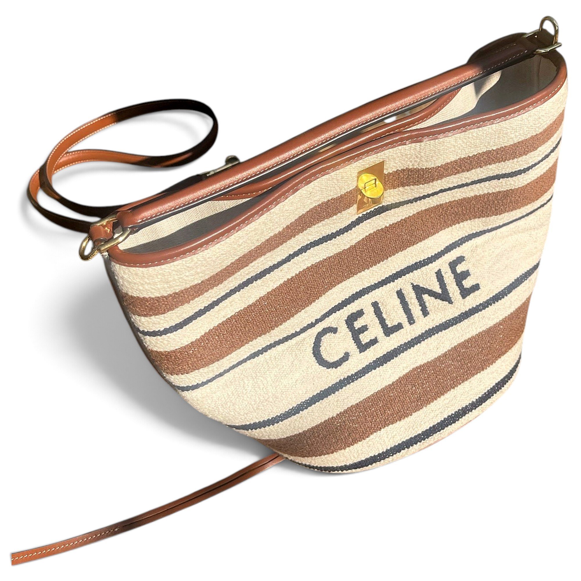 Seau Sangle cloth handbag