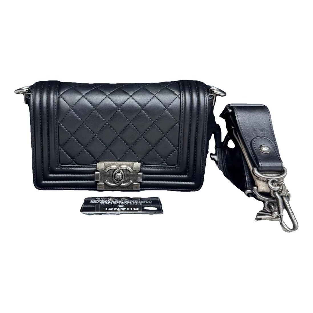Boy leather mini bag