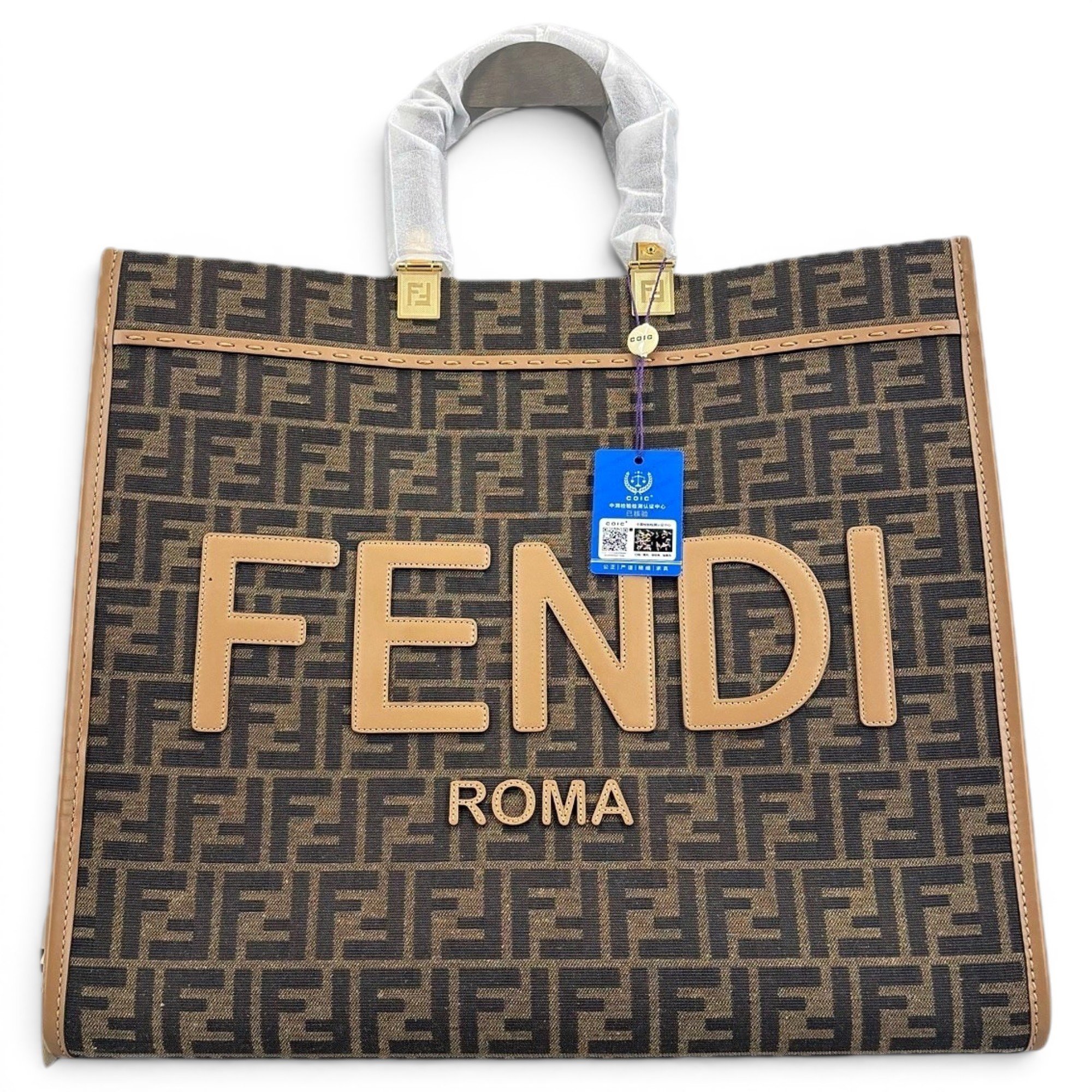 Fendi Sunshine cloth handbag