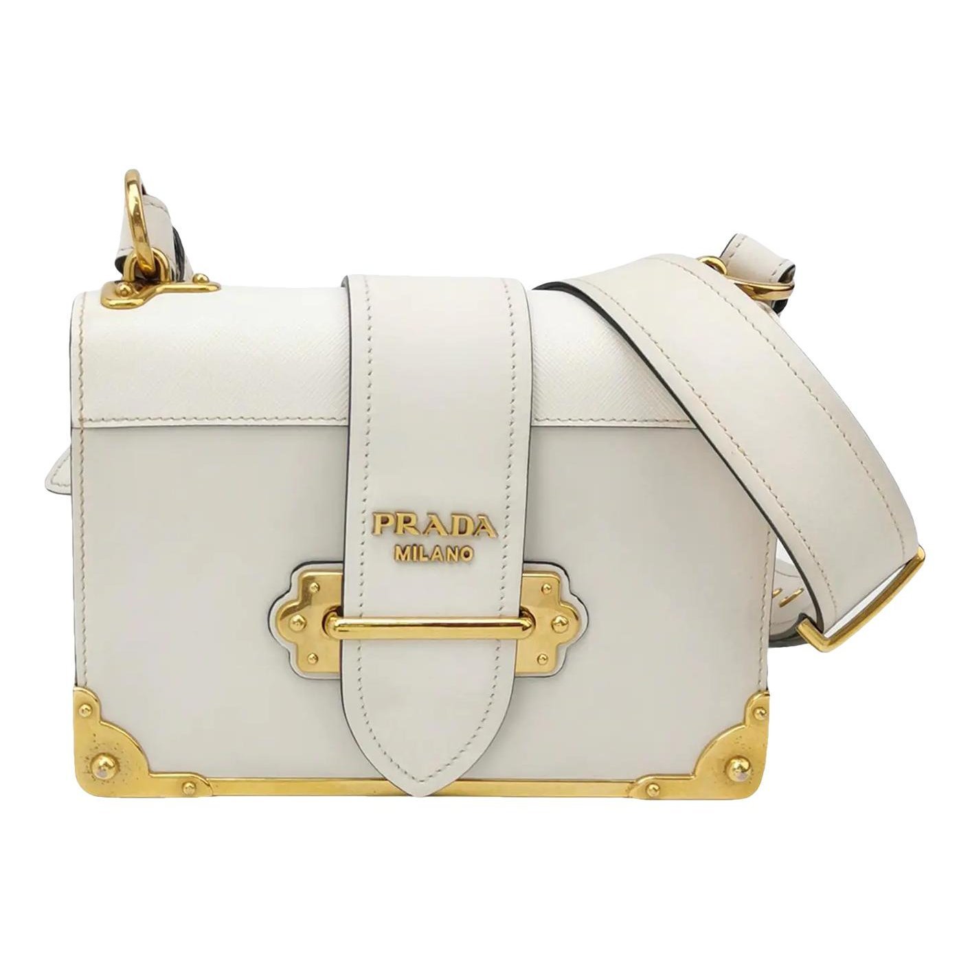 Cahier leather crossbody bag