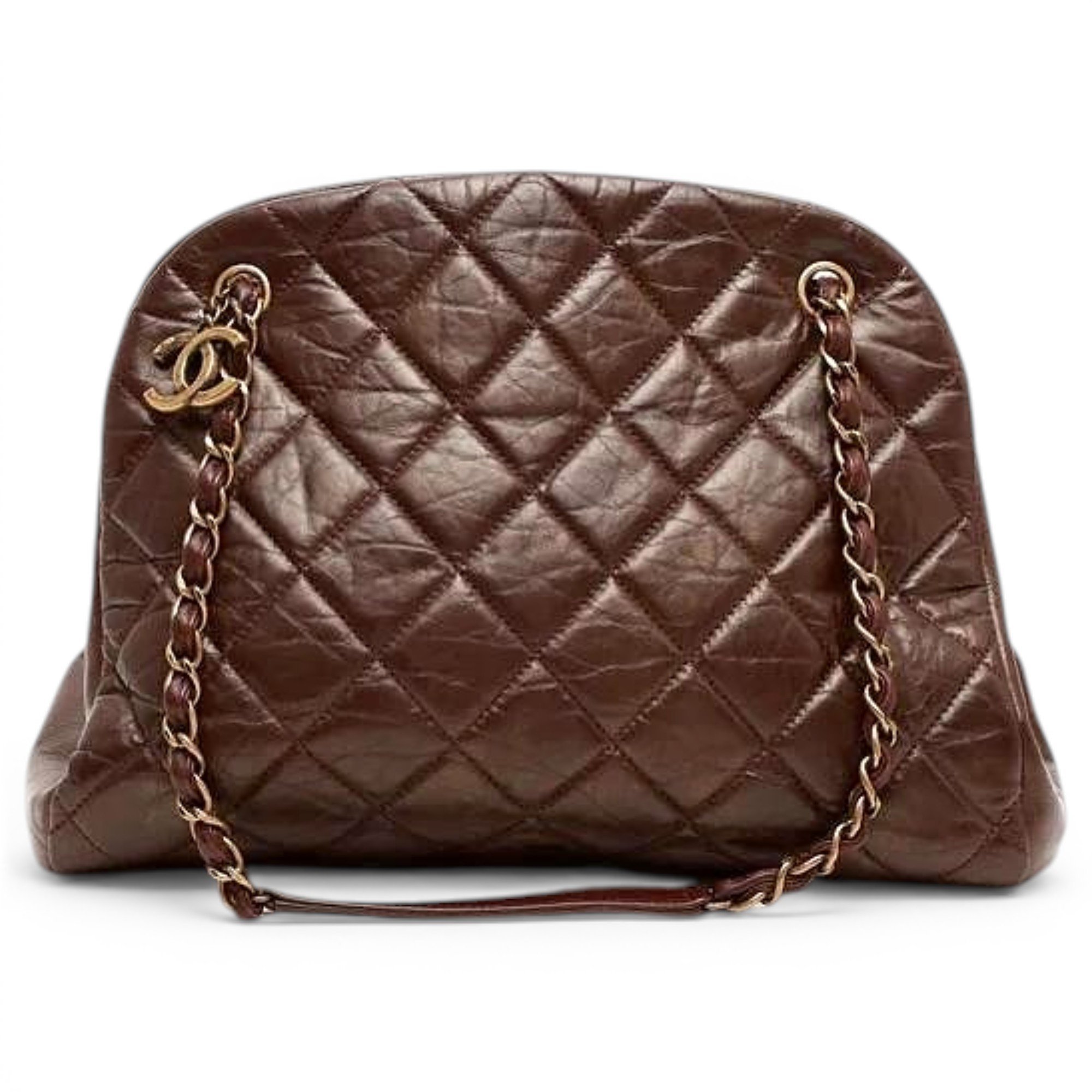 Mademoiselle leather handbag