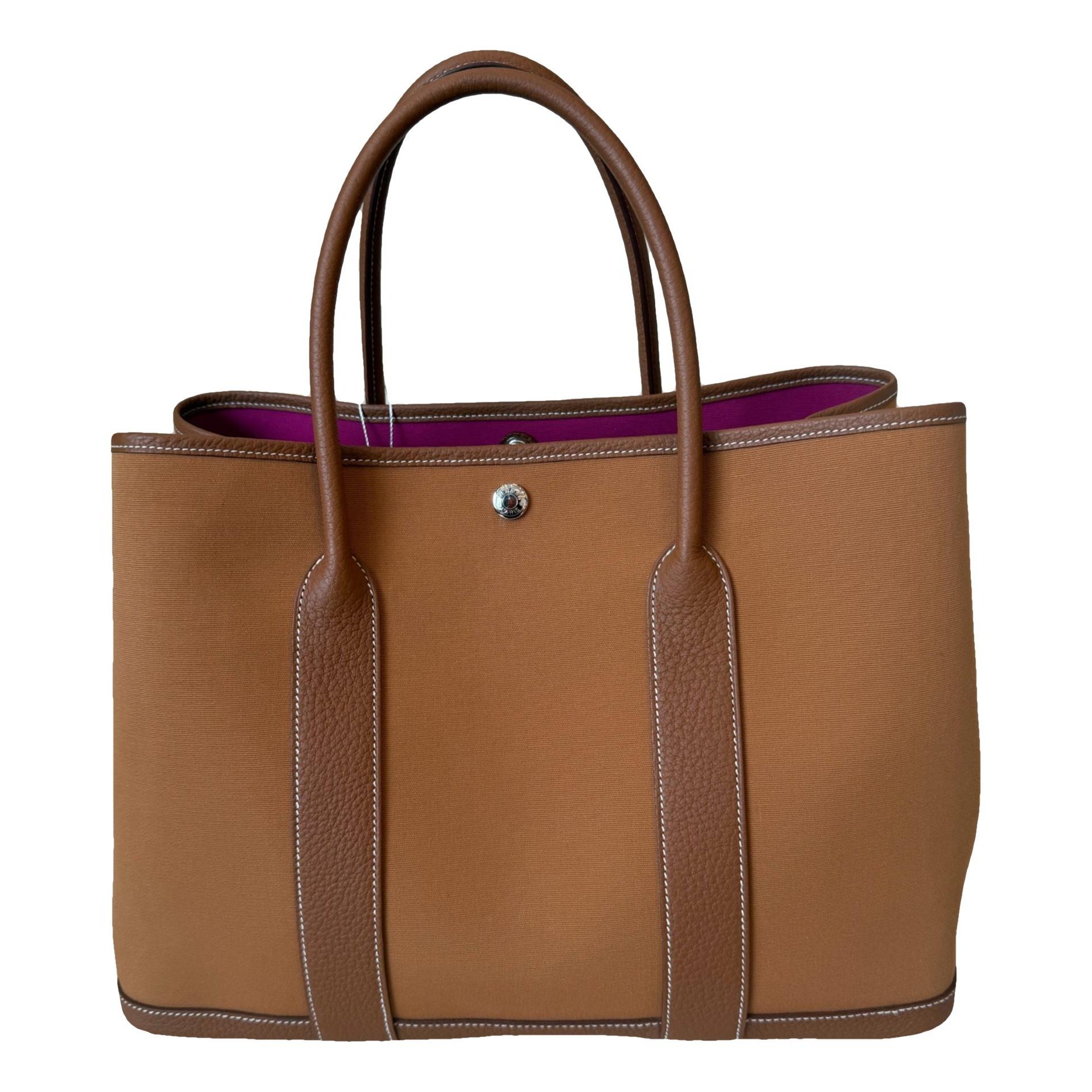 Garden Party leather tote