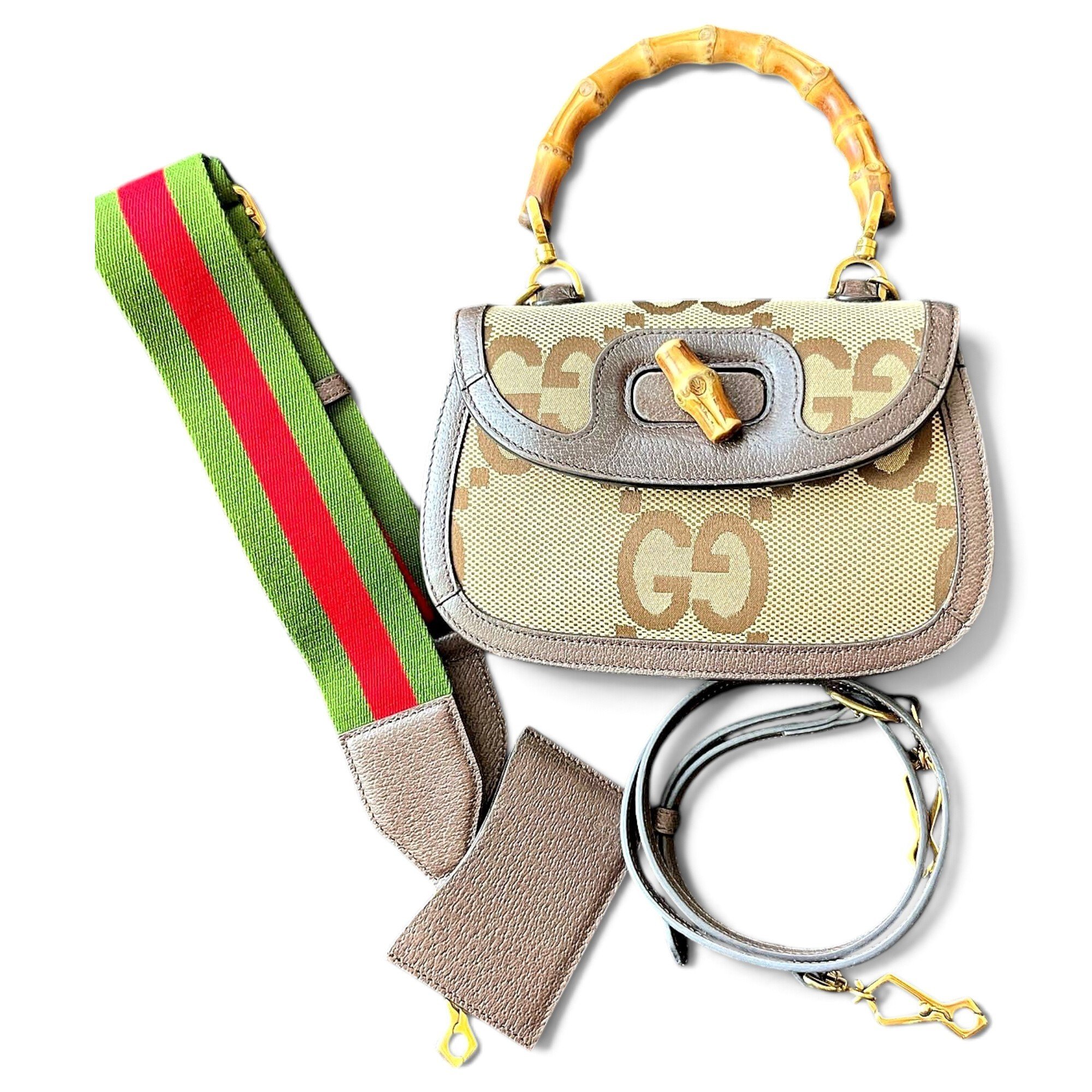 Convertible Bamboo Top Handle cloth handbag