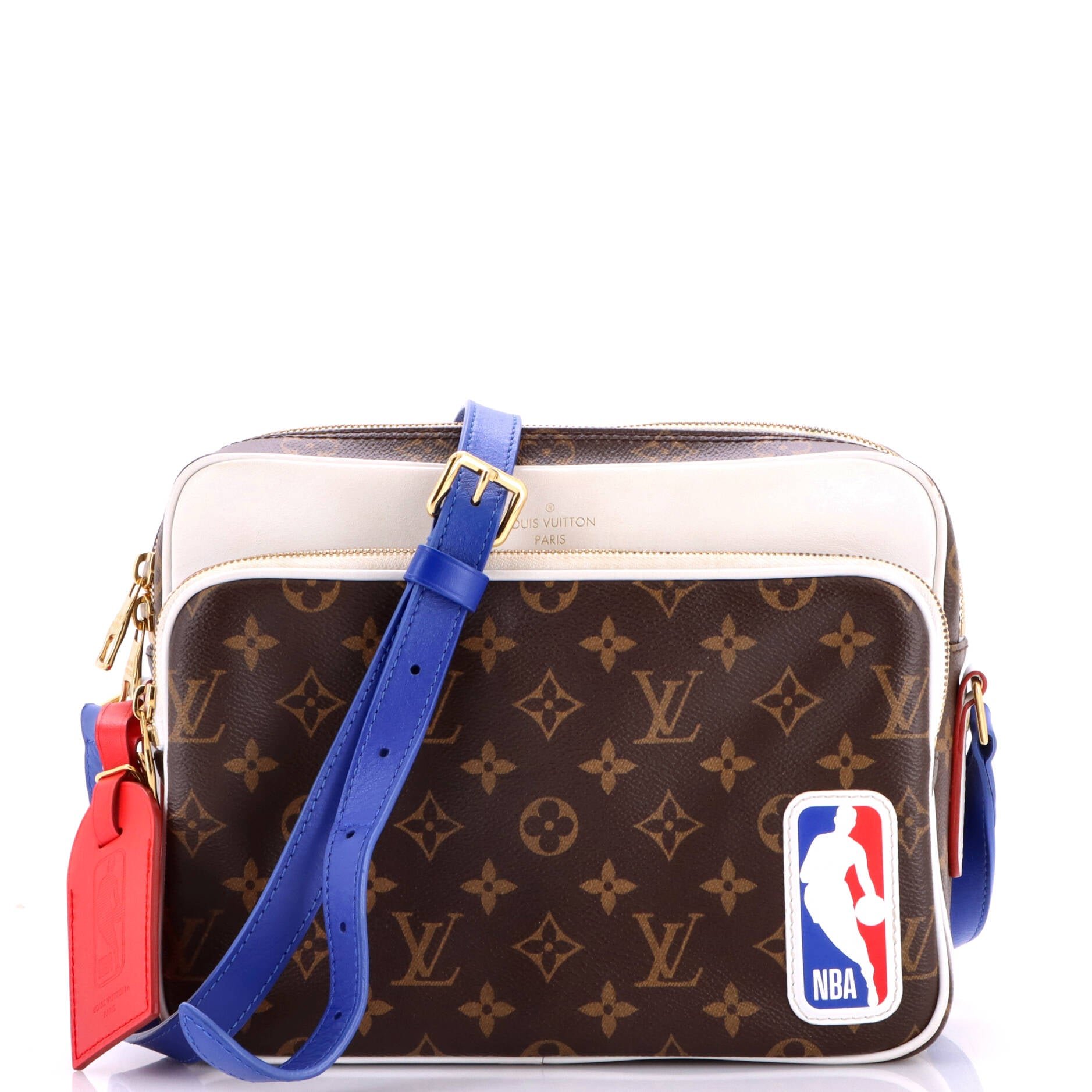 x NBA Nil Messenger Bag Monogram Canvas